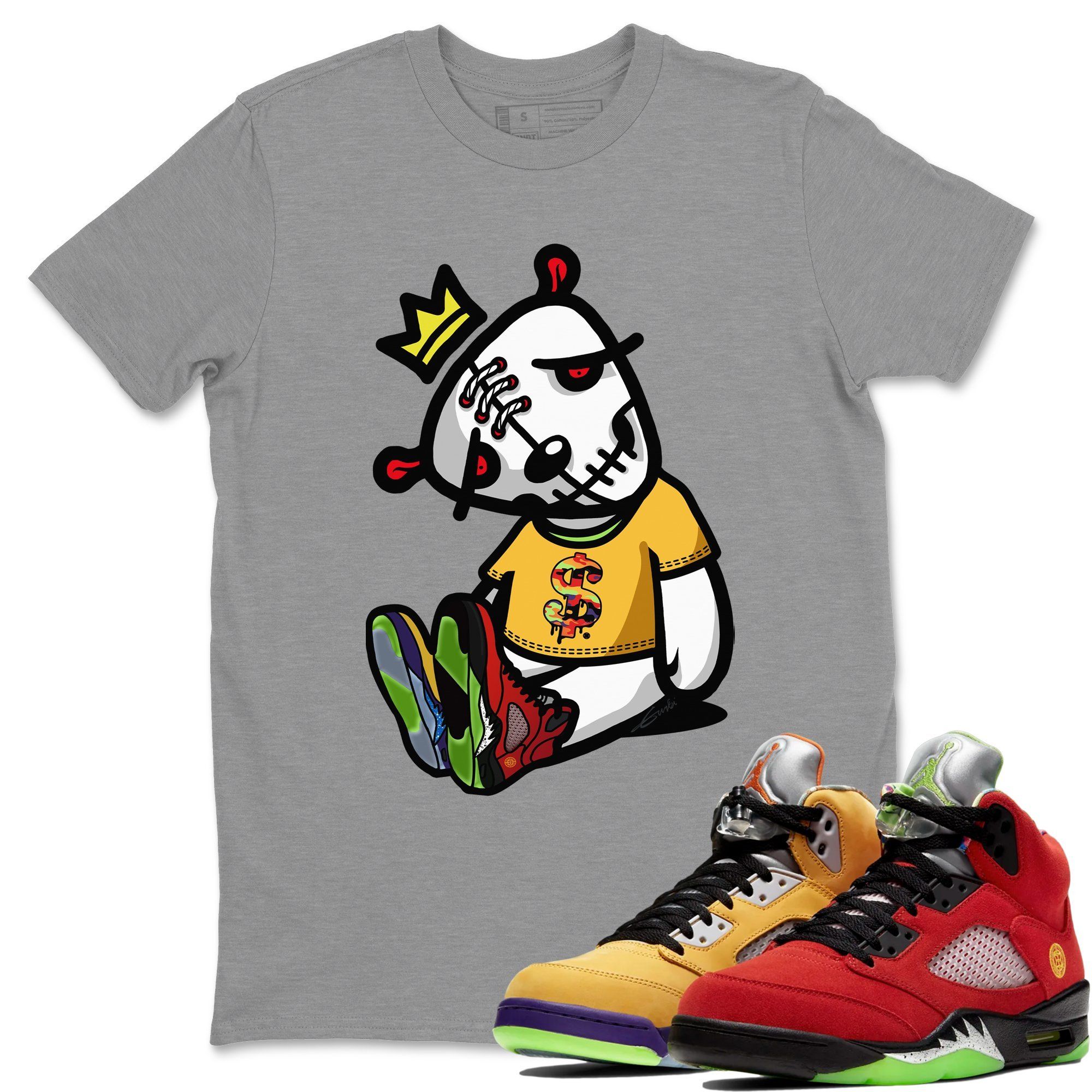 Dead Dolls Unisex Tops - Air Jordan 5 What The