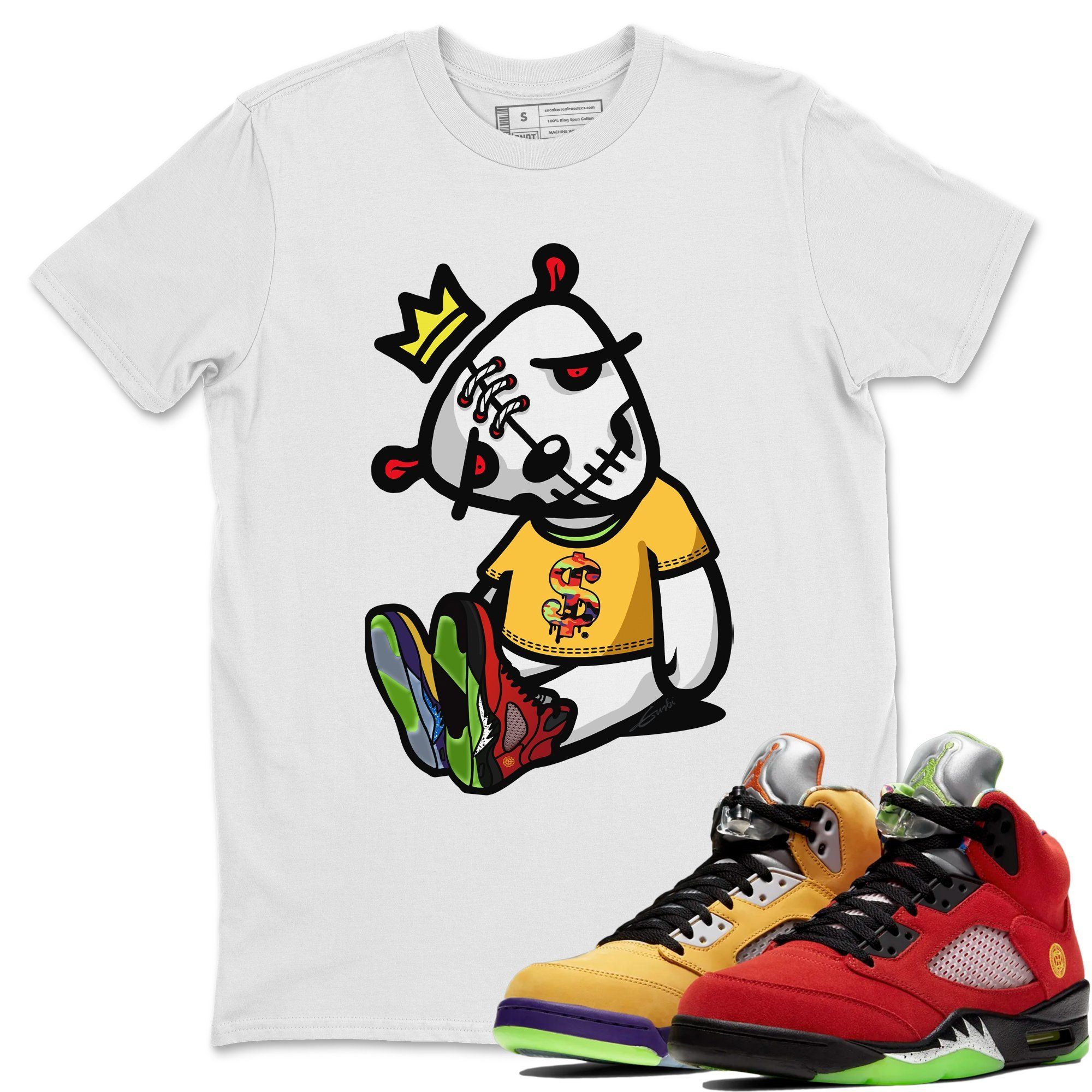 Dead Dolls Unisex Tops - Air Jordan 5 What The