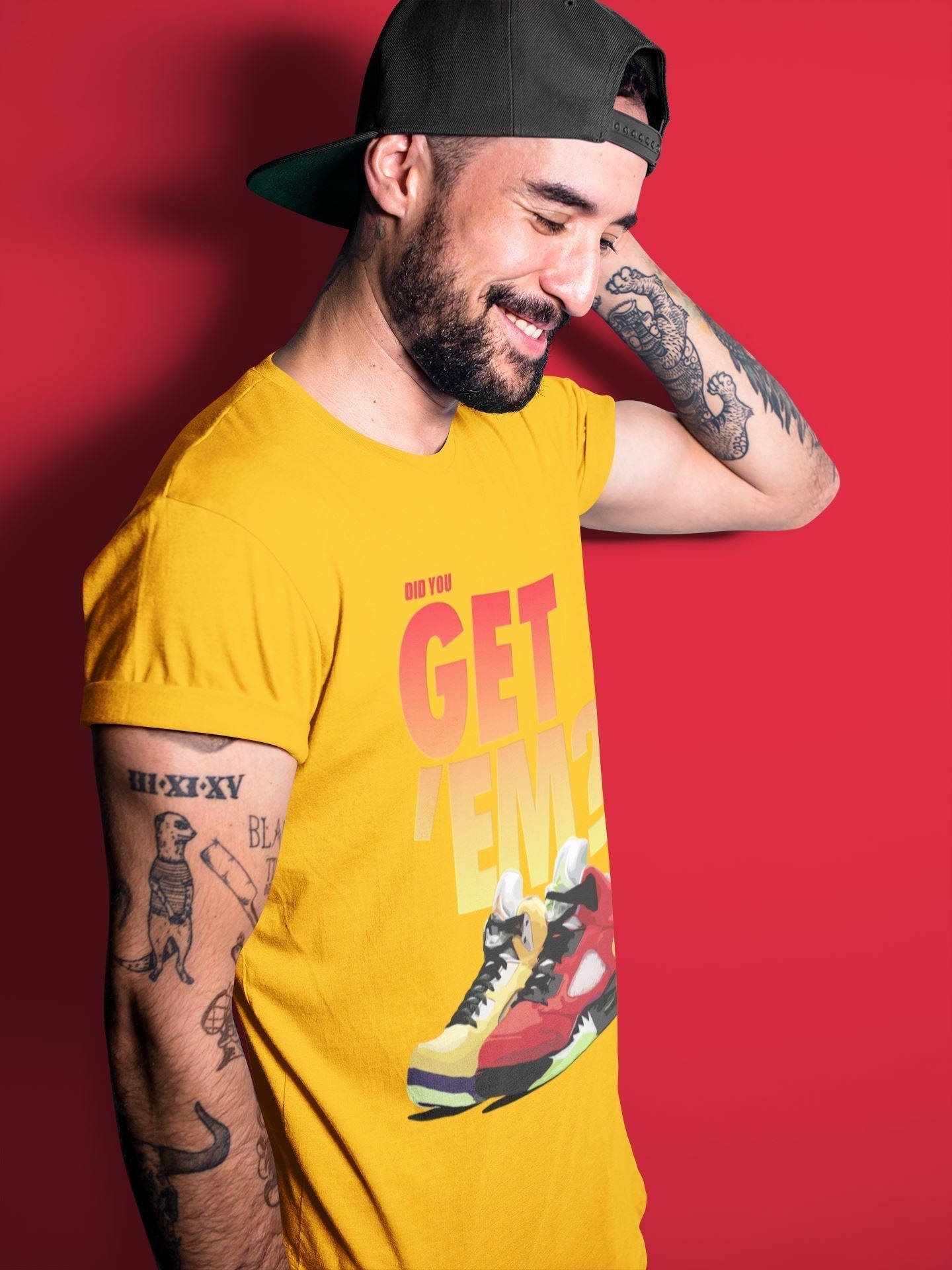 Did You Get 'Em Unisex Tops - Air Jordan 5 What The