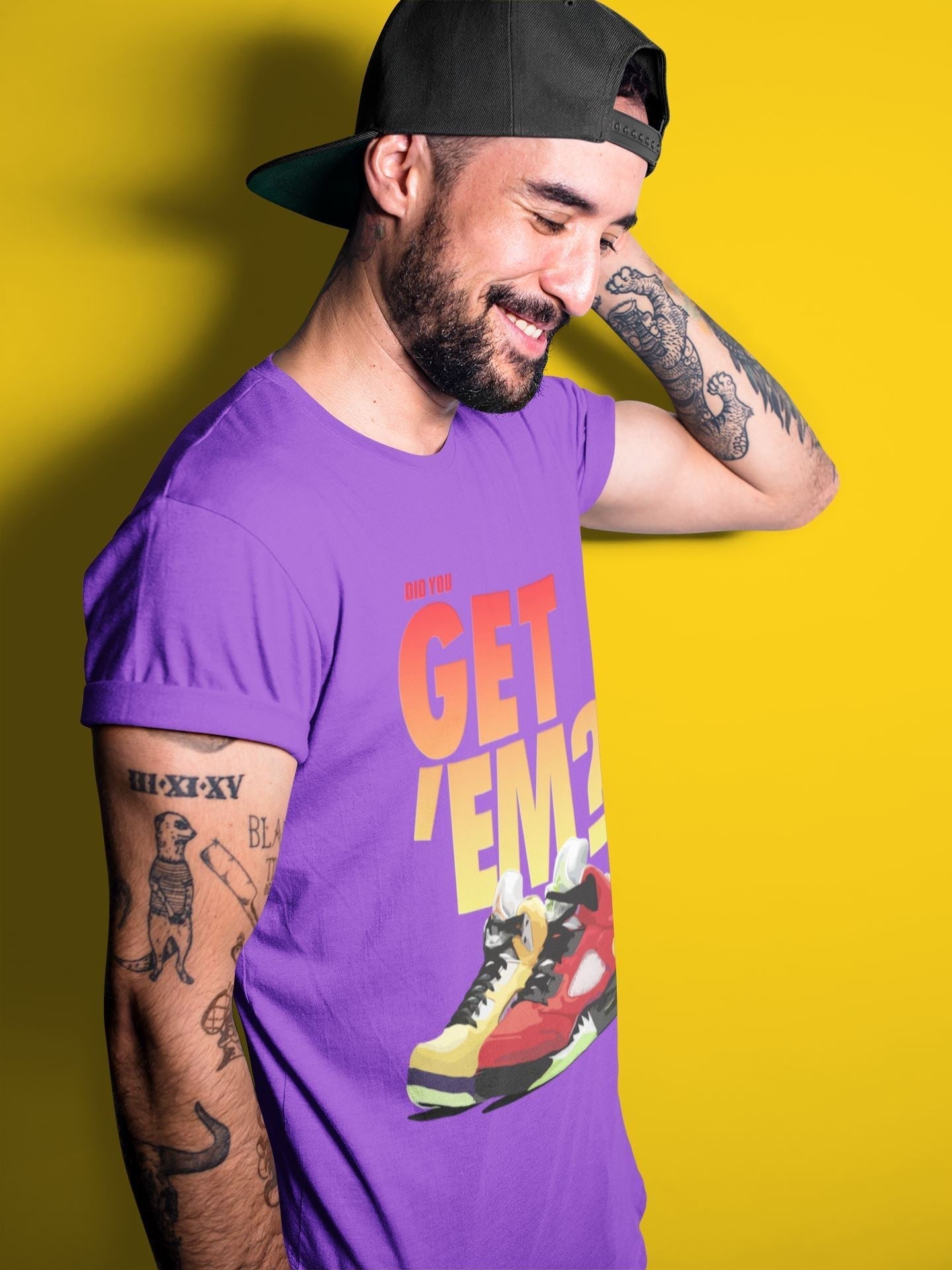 Did You Get 'Em Unisex Tops - Air Jordan 5 What The