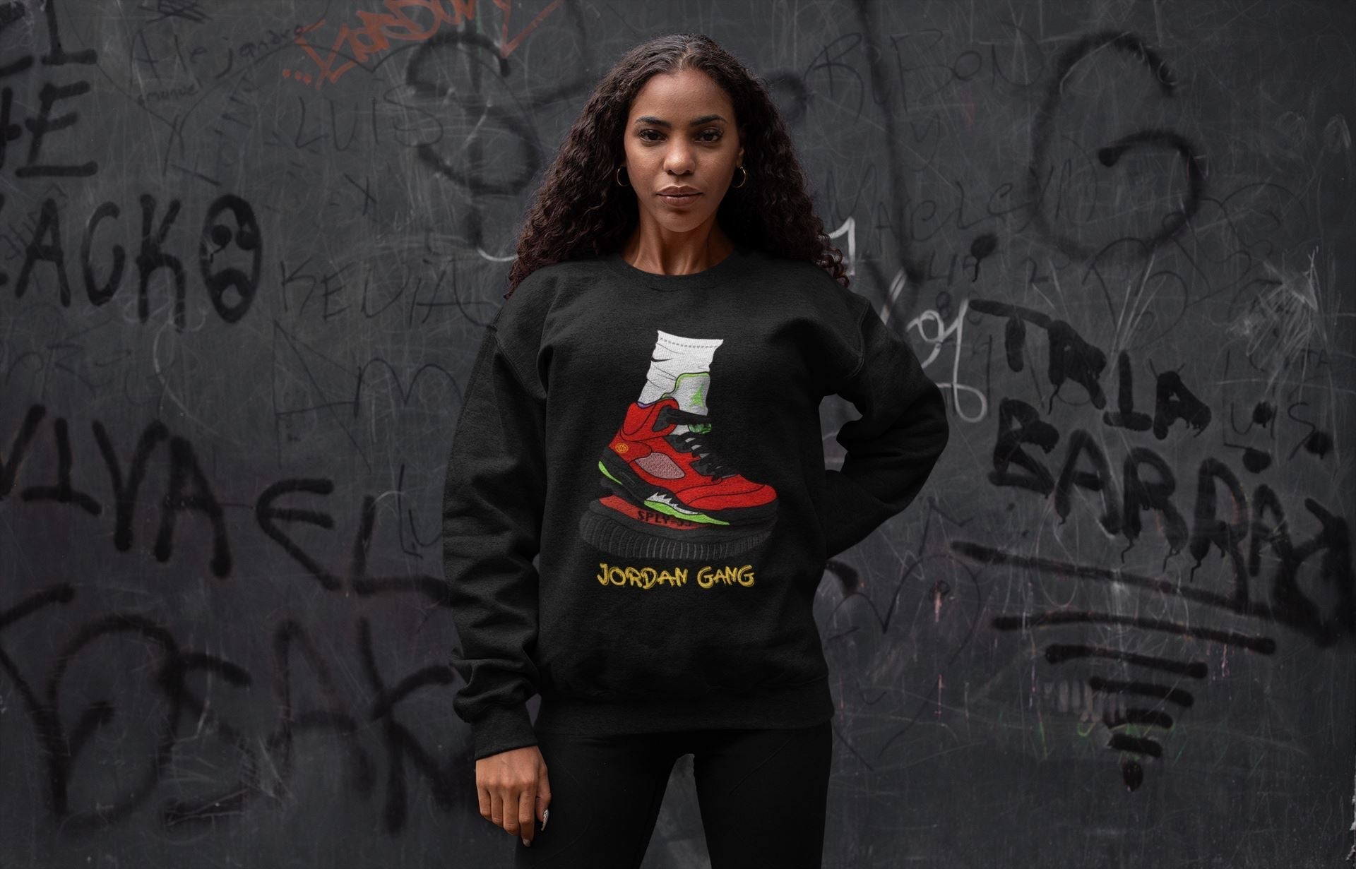 Air Jordan Gang Unisex Tops - Air Jordan 5 What The