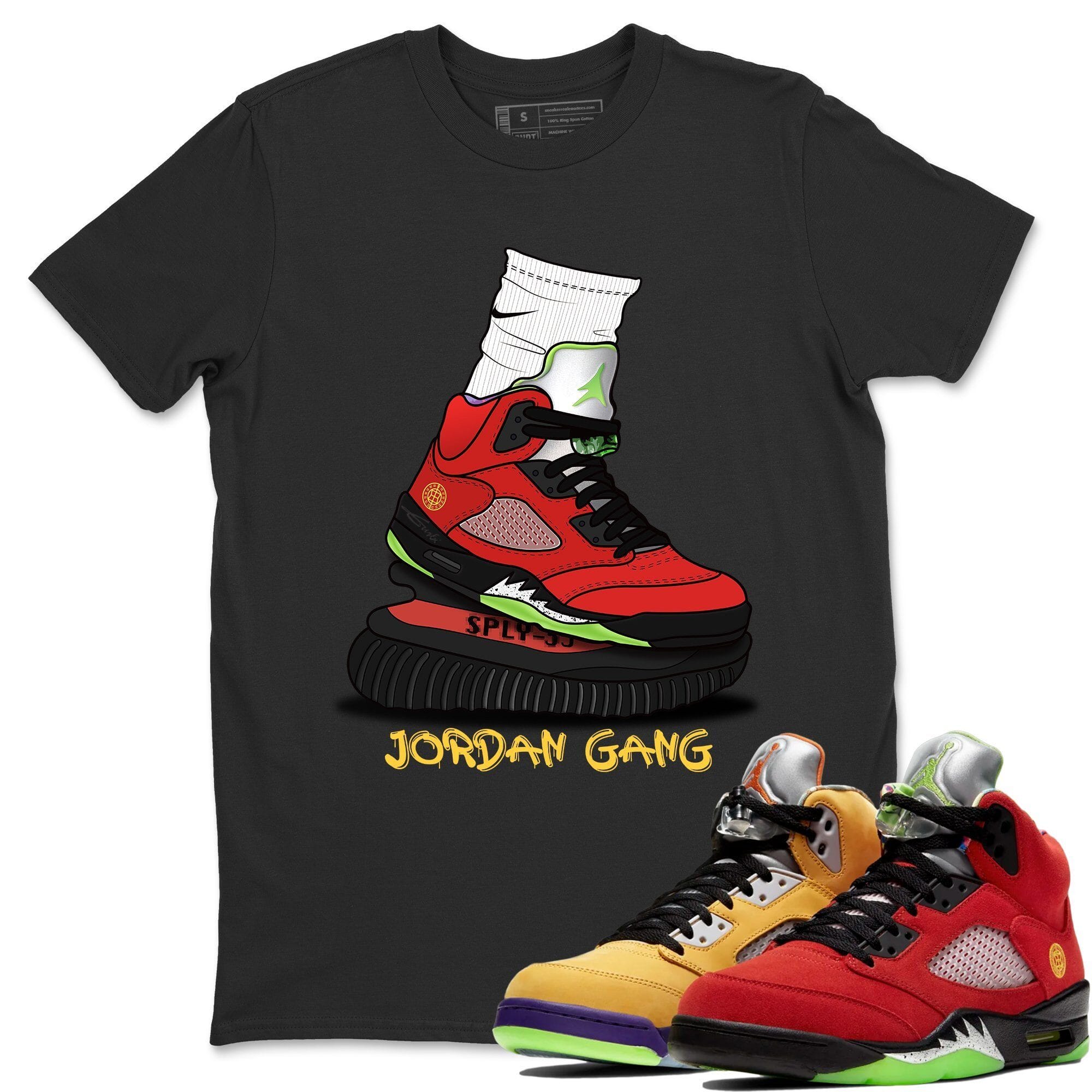 Air Jordan Gang Unisex Tops - Air Jordan 5 What The