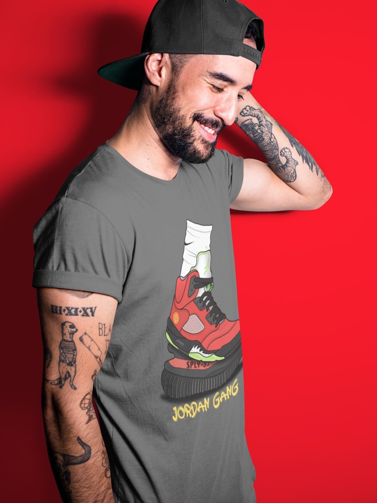 Air Jordan Gang Unisex Tops - Air Jordan 5 What The