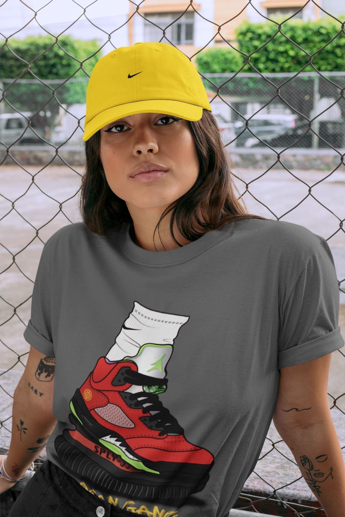Air Jordan Gang Unisex Tops - Air Jordan 5 What The