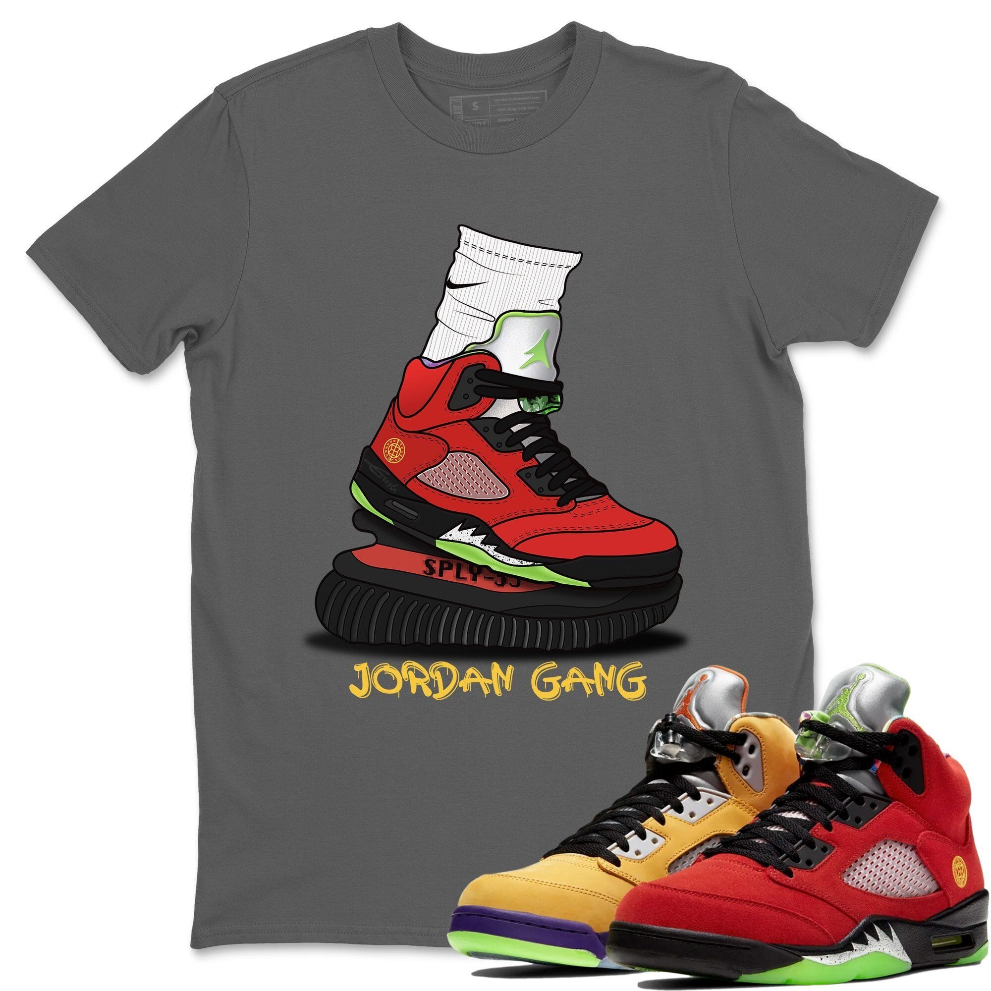 Air Jordan Gang Unisex Tops - Air Jordan 5 What The