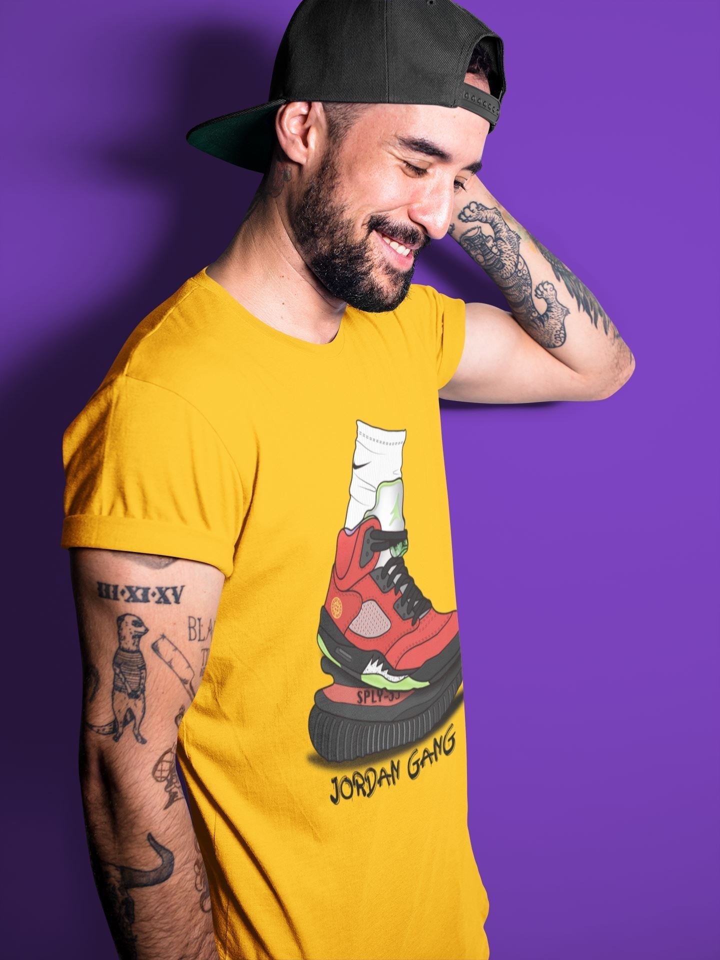 Air Jordan Gang Unisex Tops - Air Jordan 5 What The