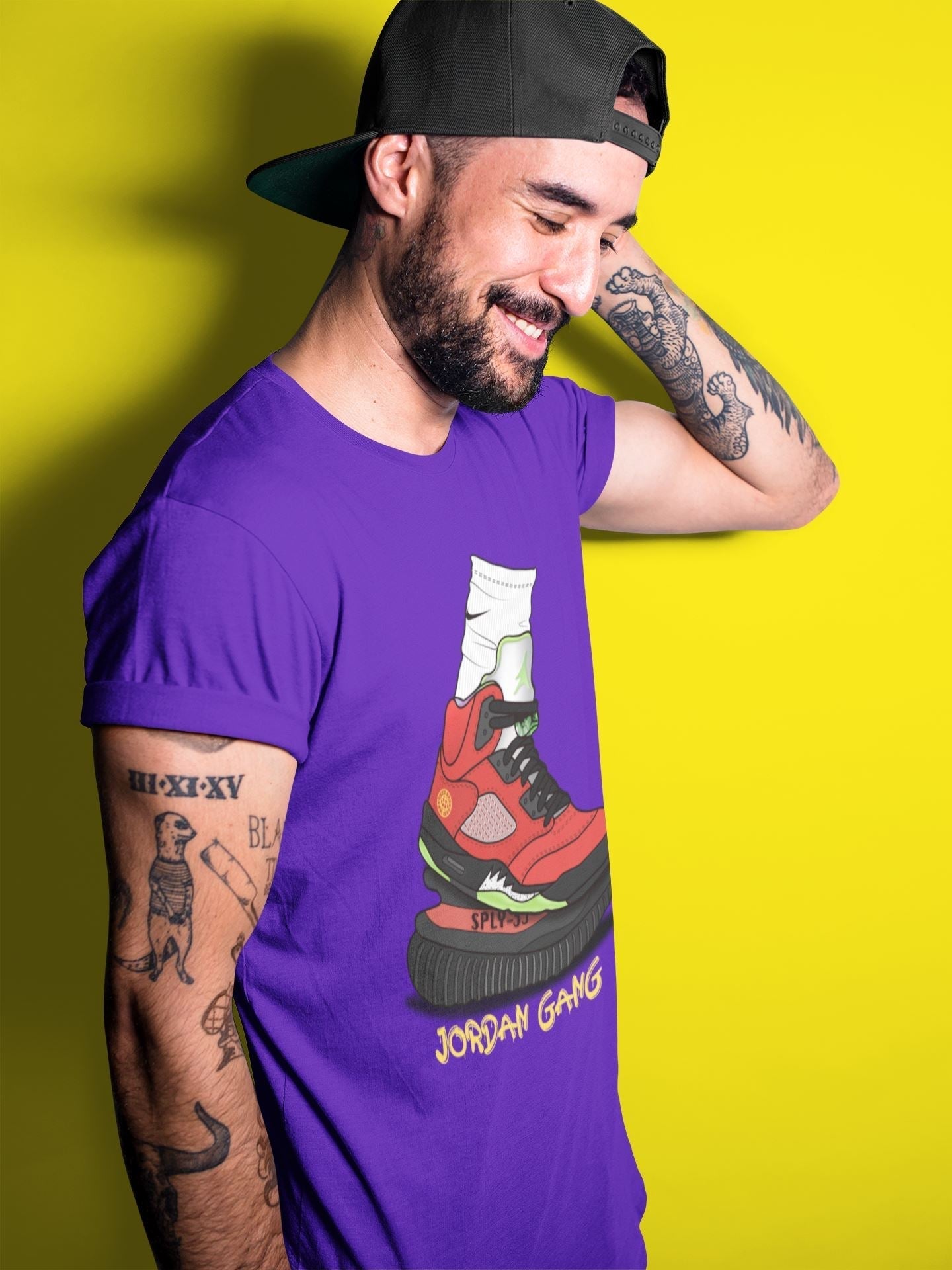 Air Jordan Gang Unisex Tops - Air Jordan 5 What The
