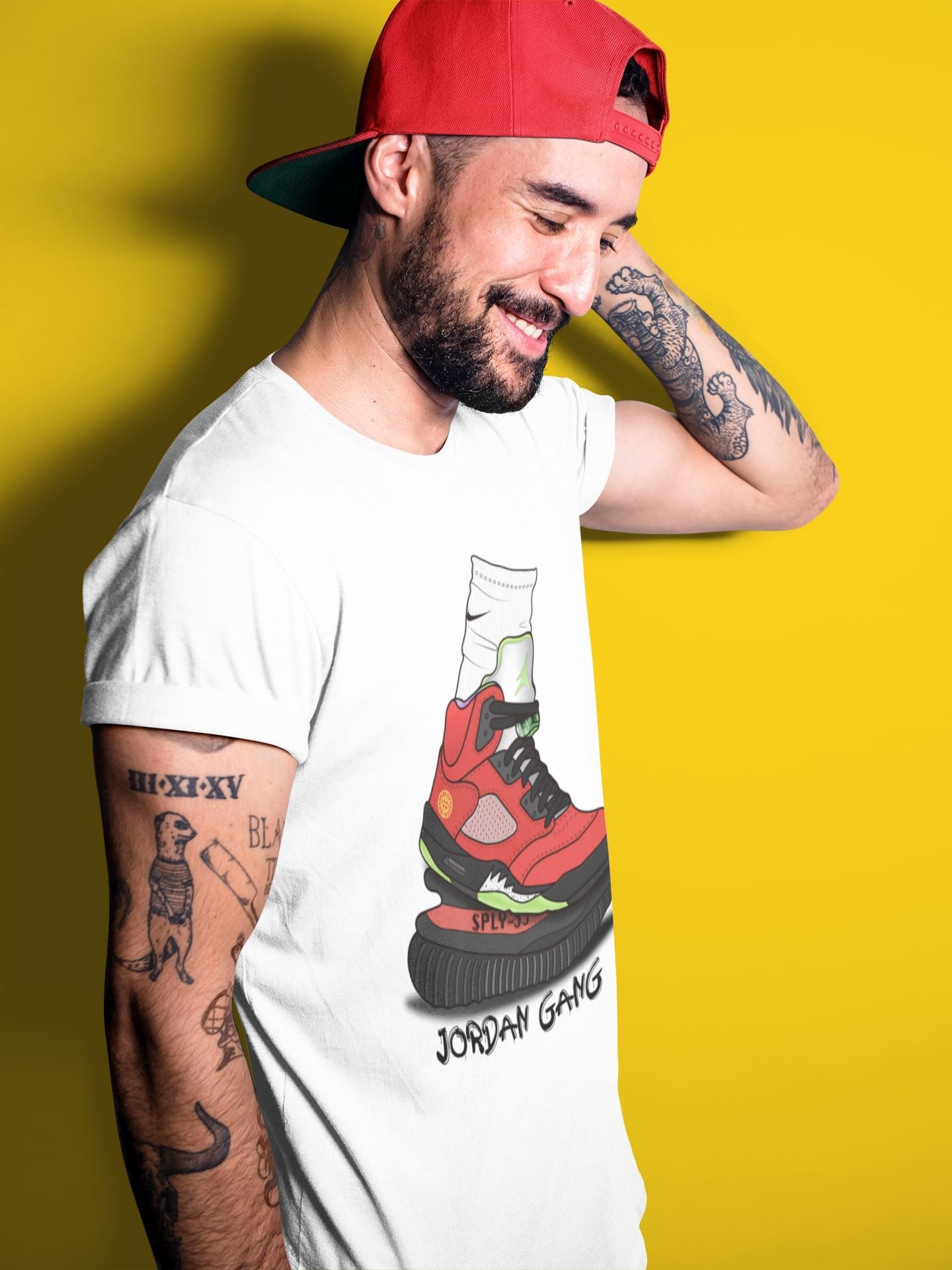 Air Jordan Gang Unisex Tops - Air Jordan 5 What The