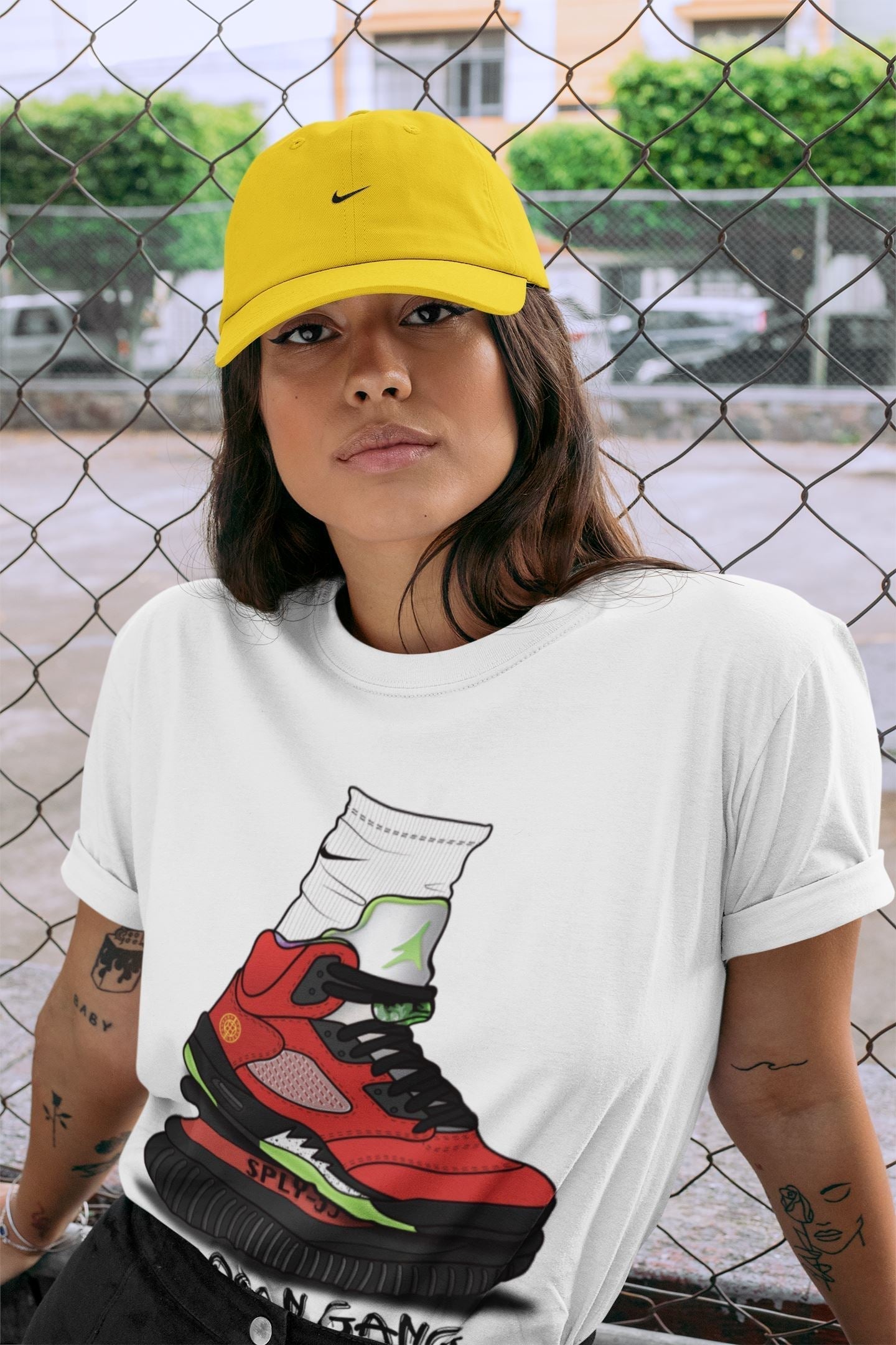 Air Jordan Gang Unisex Tops - Air Jordan 5 What The