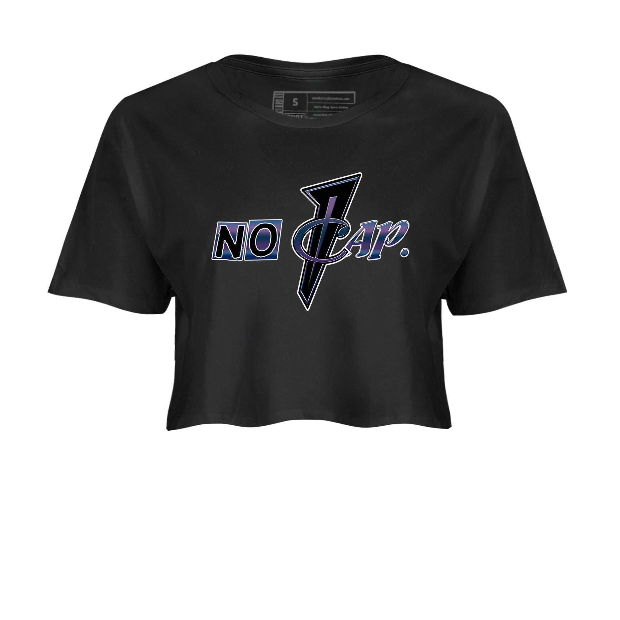 No Cap snkmatch Women's Top - Air Foamposite One Galaxy