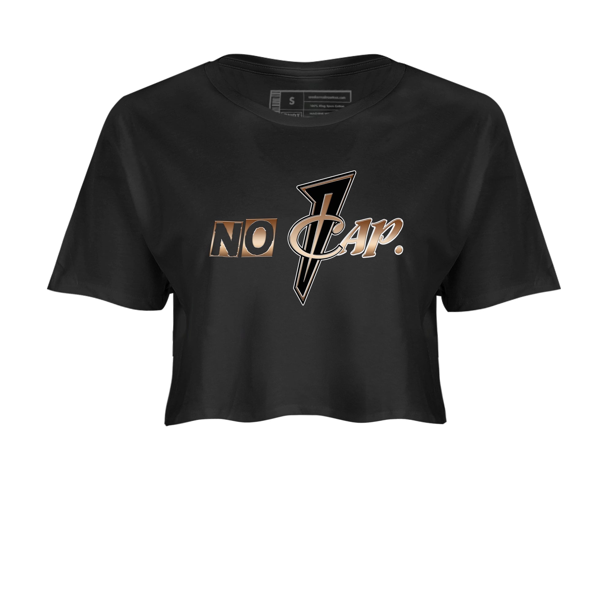 No Cap snkmatch Women's Top - Air Foamposite One Metallic Copper