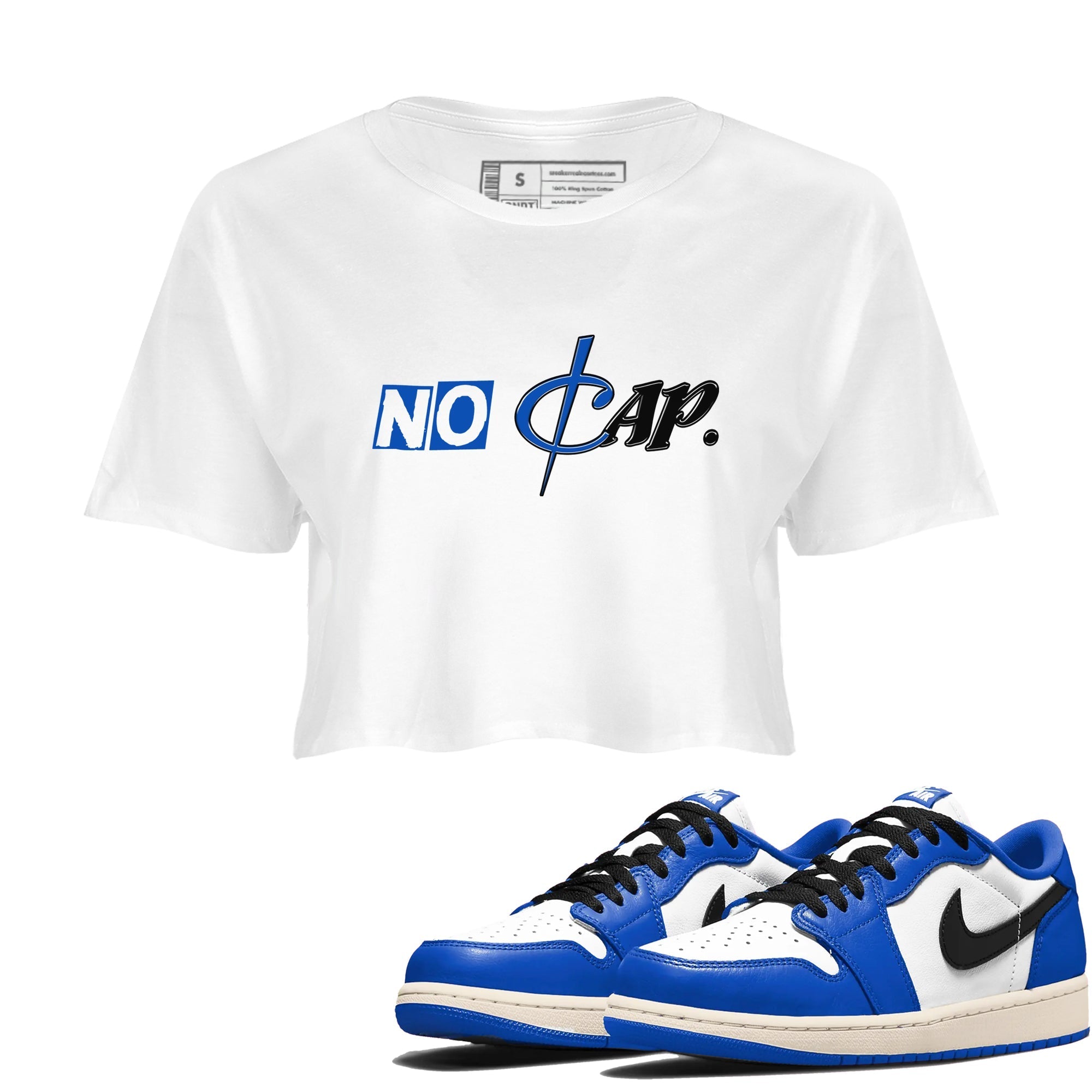 No Cap snkmatch Women's Top - Air Jordan 1 Game Royal
