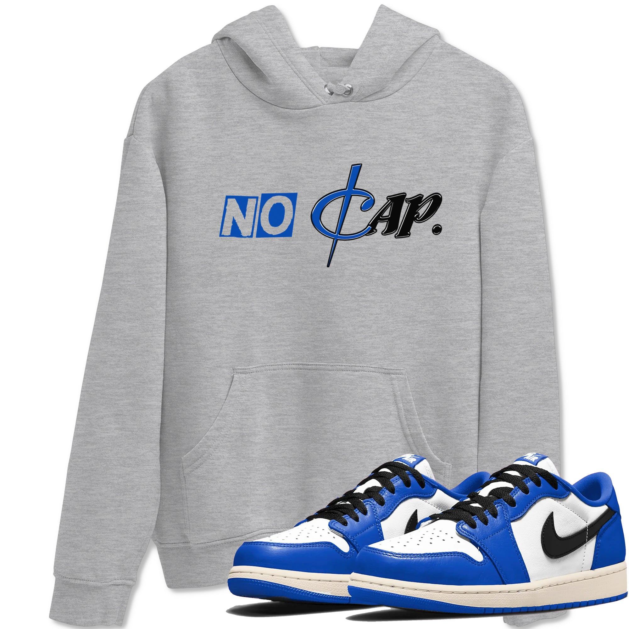No Cap snkmatch Tees - Air Jordan 1 Game Royal
