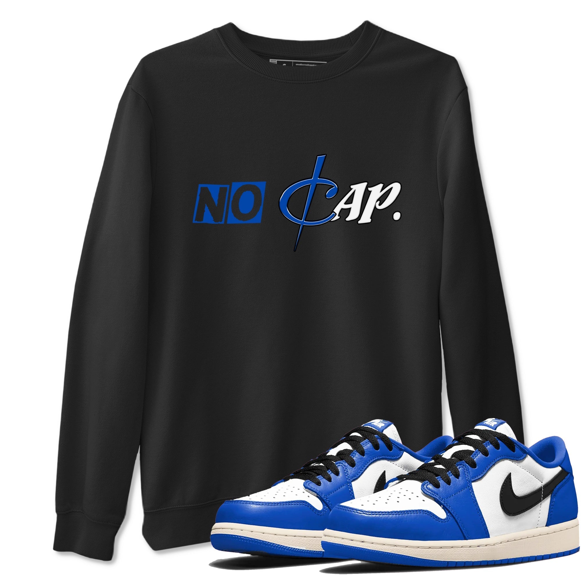 No Cap snkmatch Tees - Air Jordan 1 Game Royal