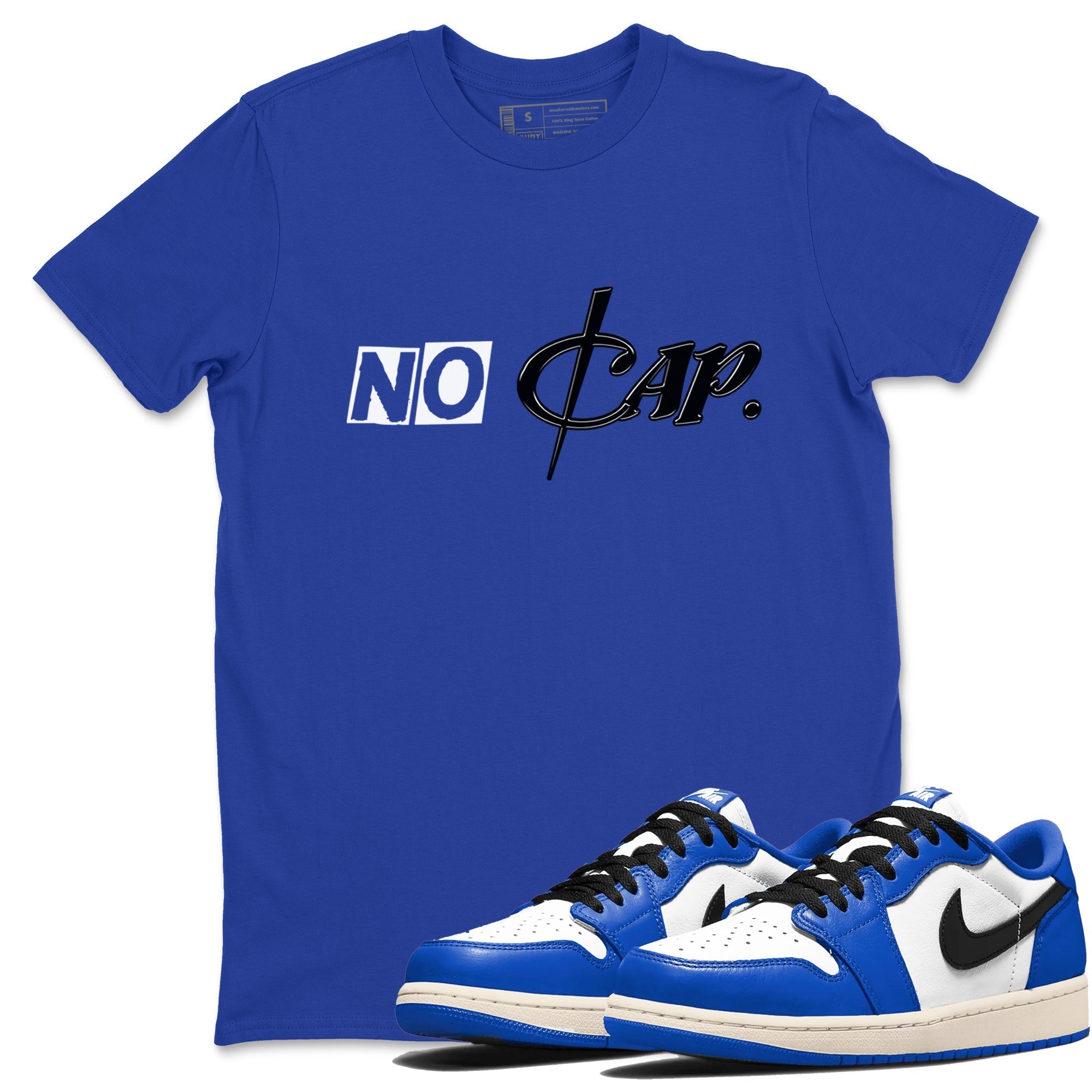No Cap snkmatch Tees - Air Jordan 1 Game Royal
