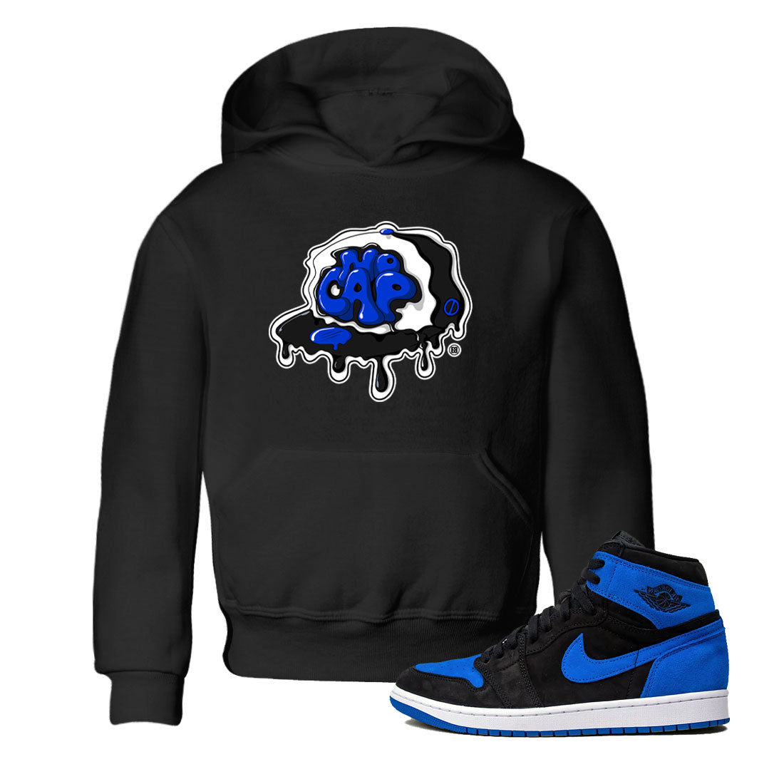 No Cap snkmatch Tee Kids - Air Jordan 1 Royal Reimagined