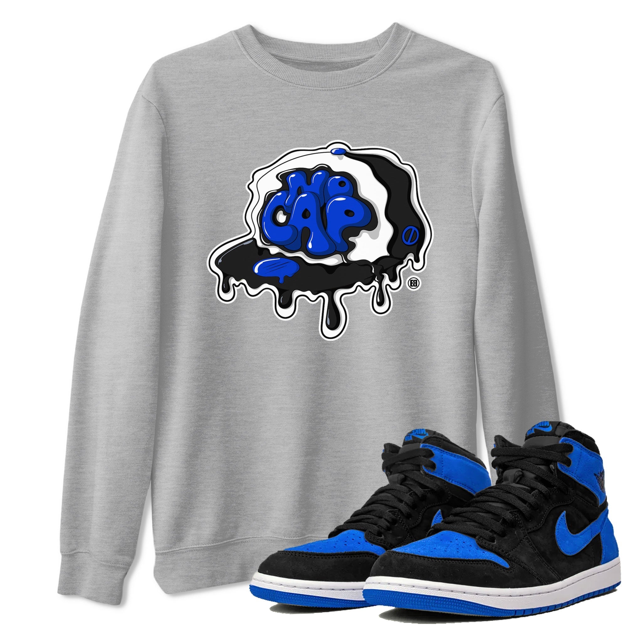 No Cap snkmatch Tee - Air Jordan 1 Royal Reimagined