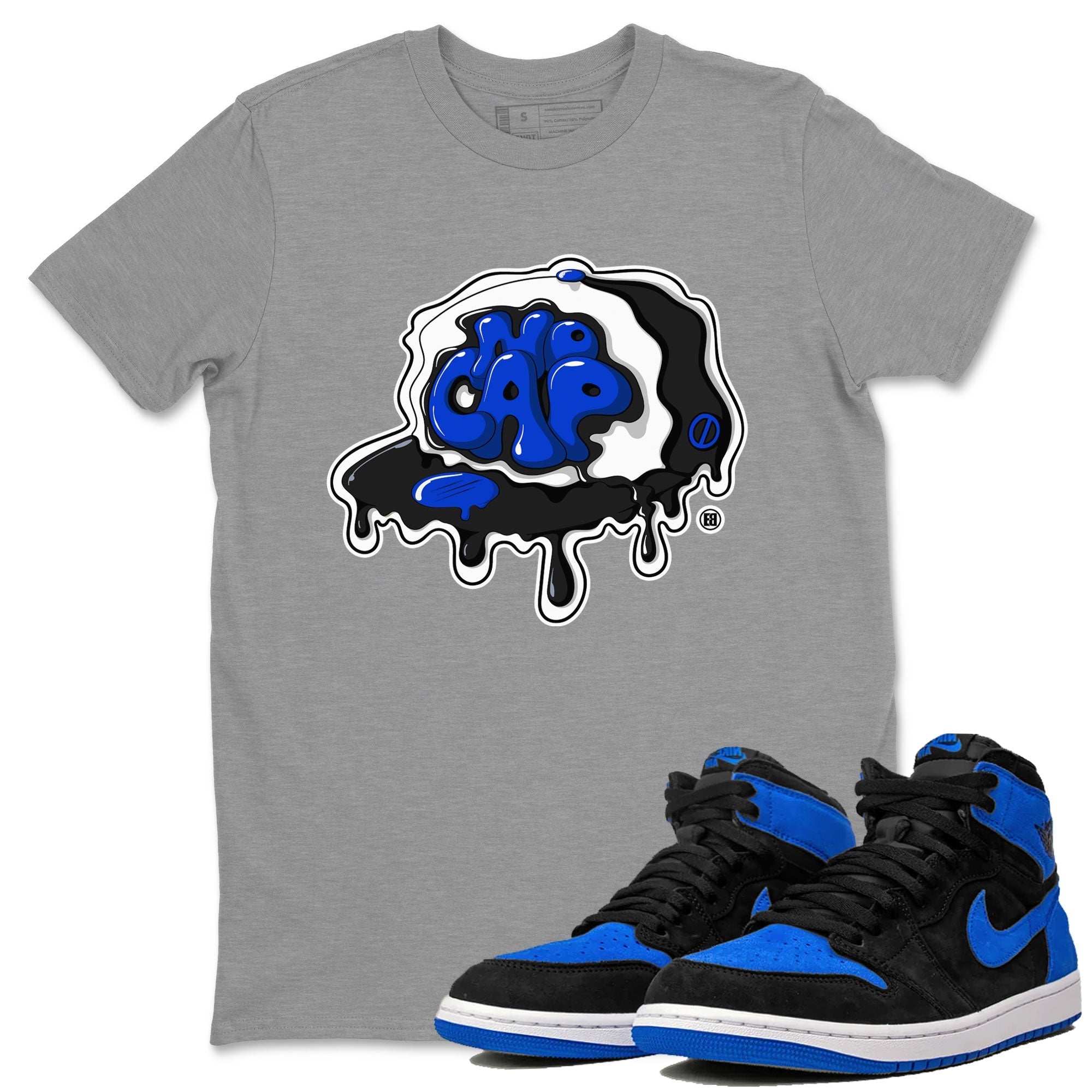 No Cap snkmatch Tee - Air Jordan 1 Royal Reimagined