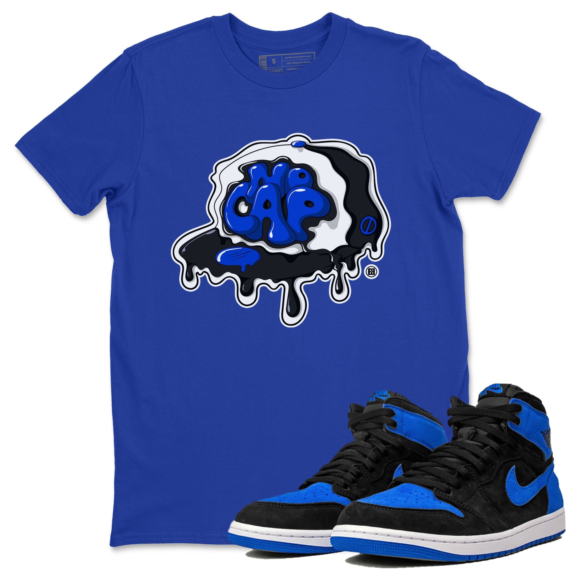 No Cap snkmatch Tee - Air Jordan 1 Royal Reimagined