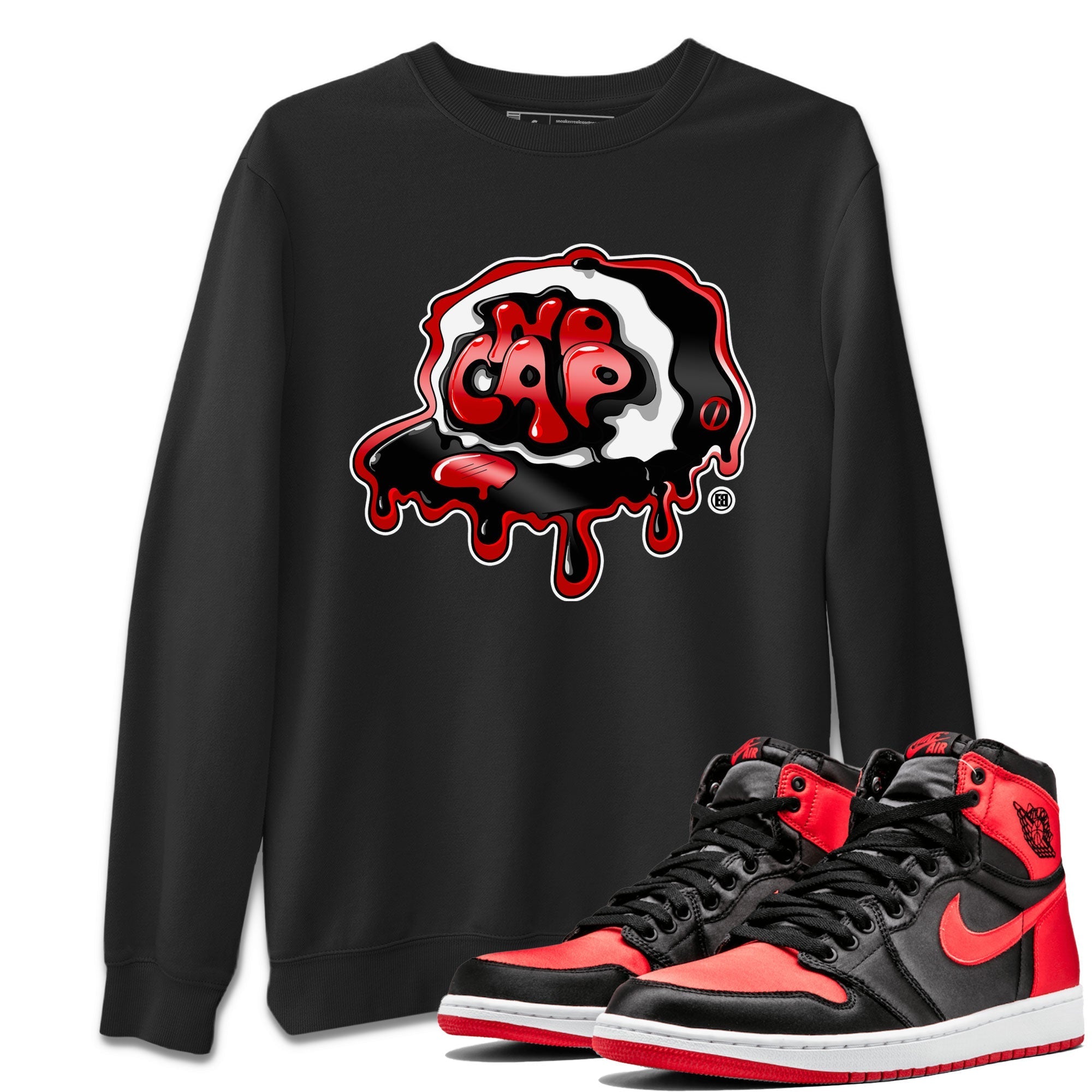 No Cap snkmatch Tee - Air Jordan 1 Satin Bred