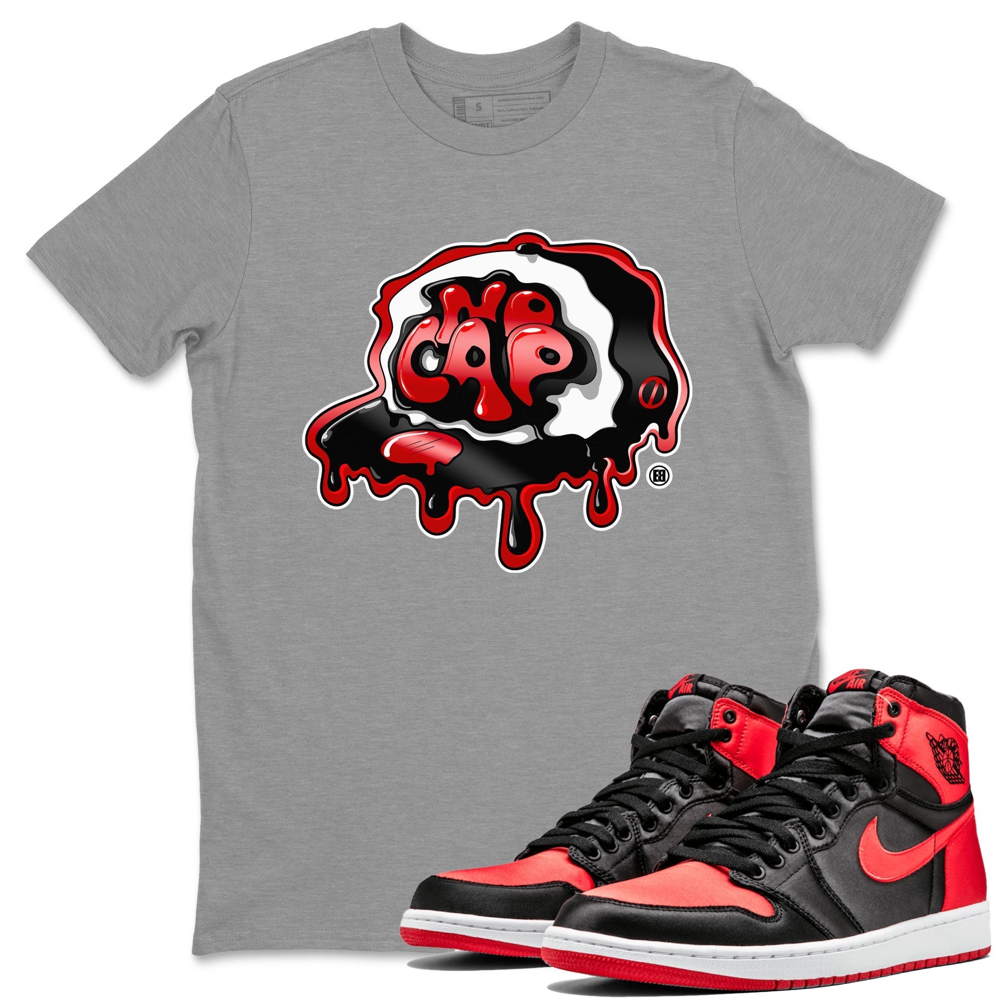 No Cap snkmatch Tee - Air Jordan 1 Satin Bred