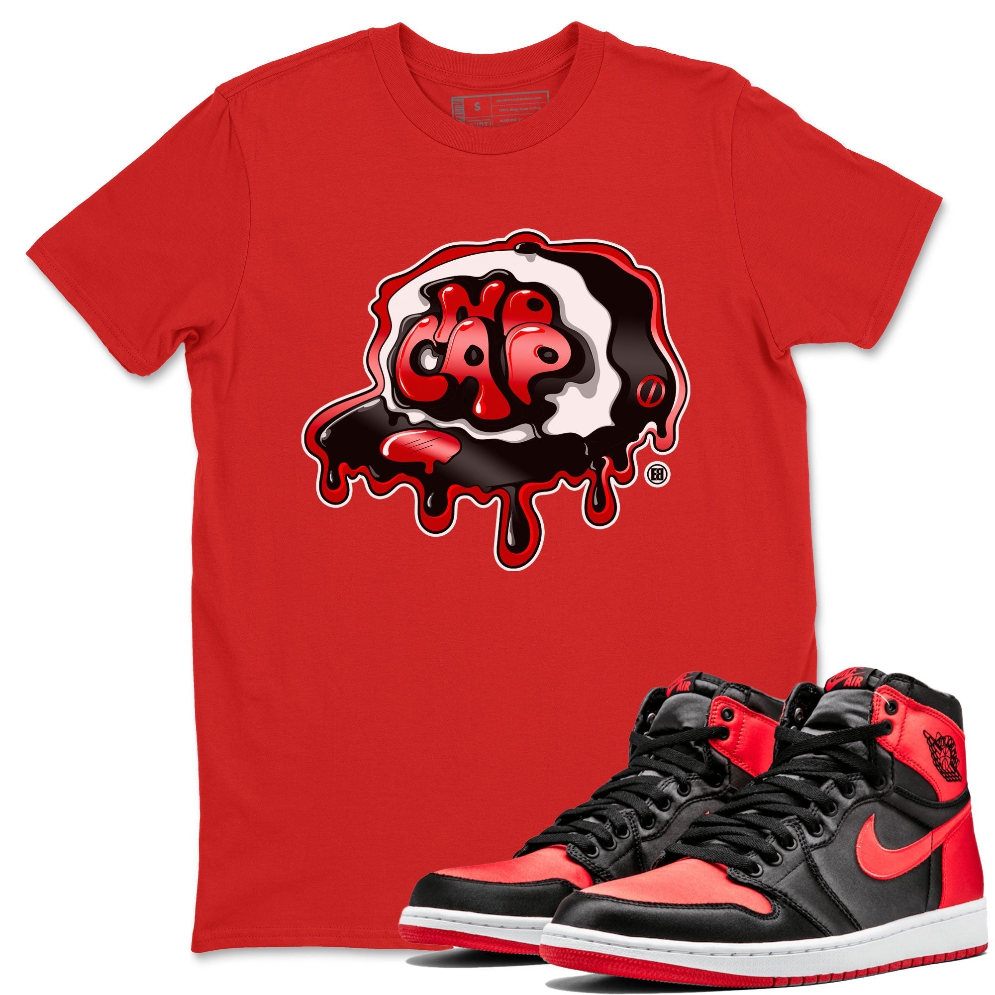 No Cap snkmatch Tee - Air Jordan 1 Satin Bred