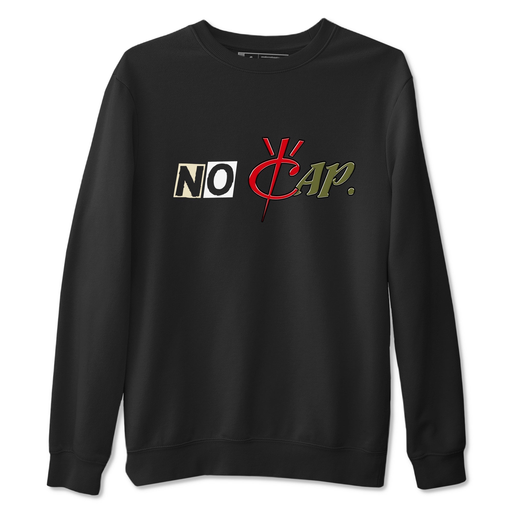 No Cap snkmatch Tees - Air Jordan 1 Travis Scott Medium Olive