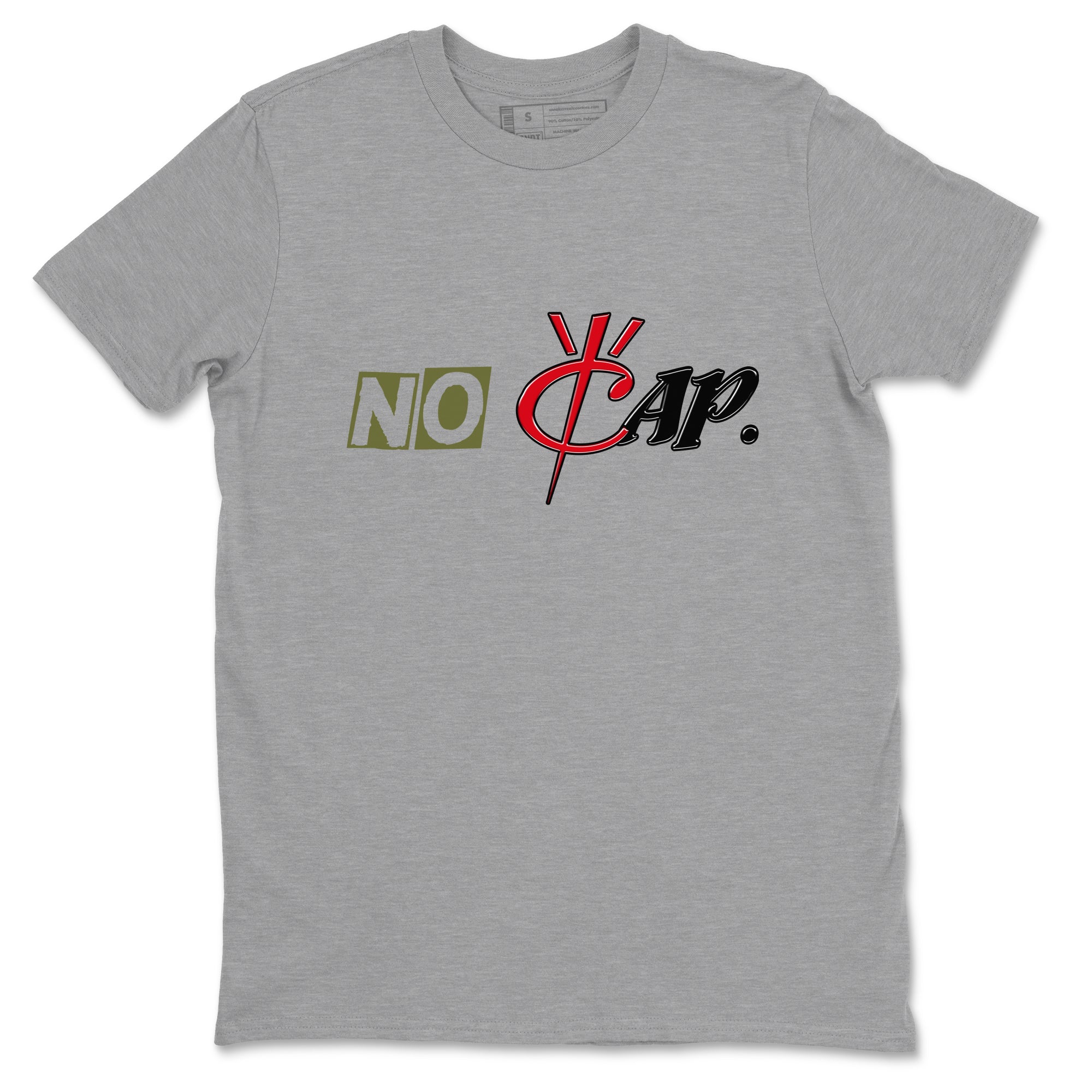 No Cap snkmatch Tees - Air Jordan 1 Travis Scott Medium Olive
