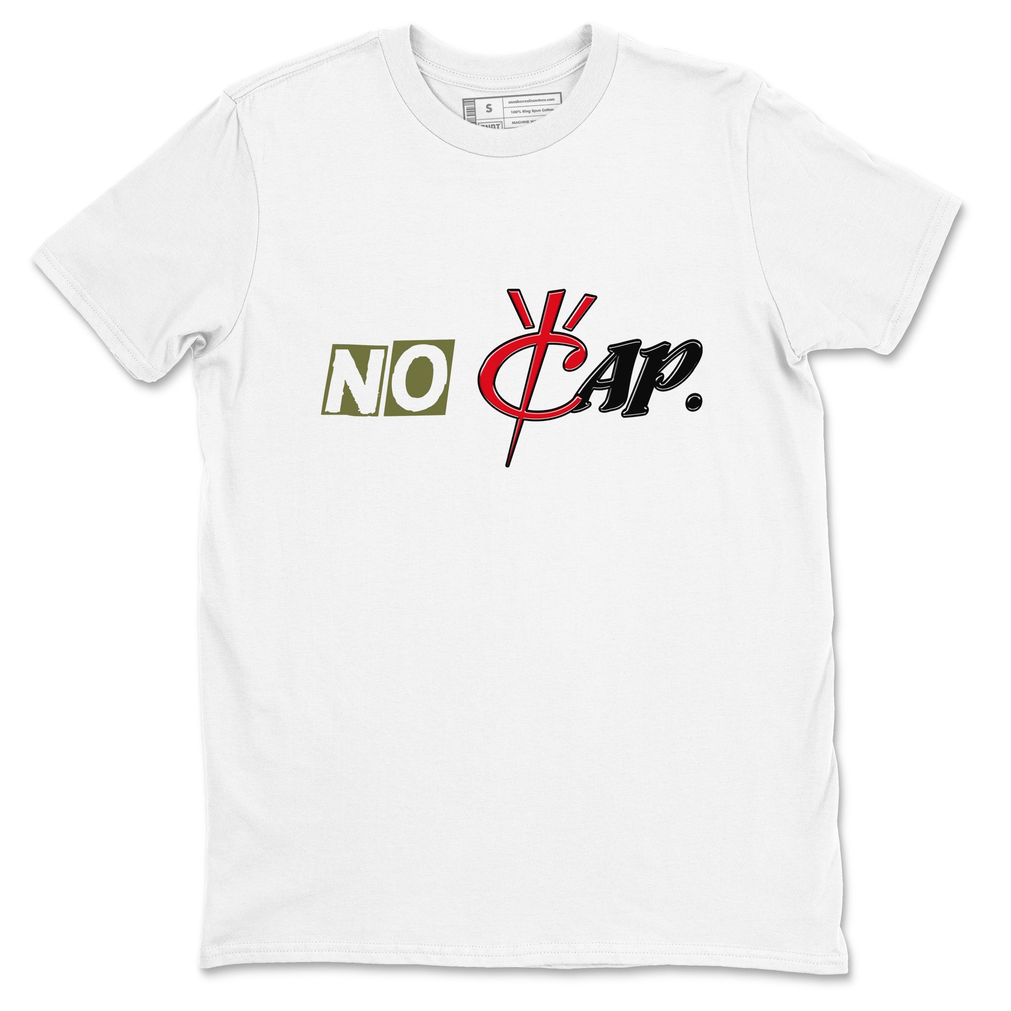 No Cap snkmatch Tees - Air Jordan 1 Travis Scott Medium Olive