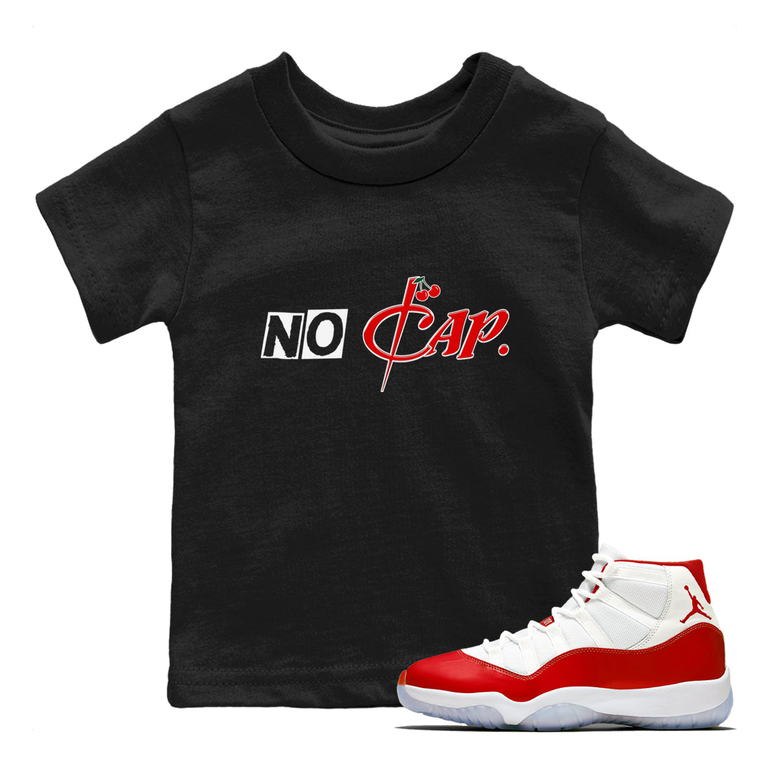 No Cap snkmatch Tees Kids - Air Jordan 11 Cherry