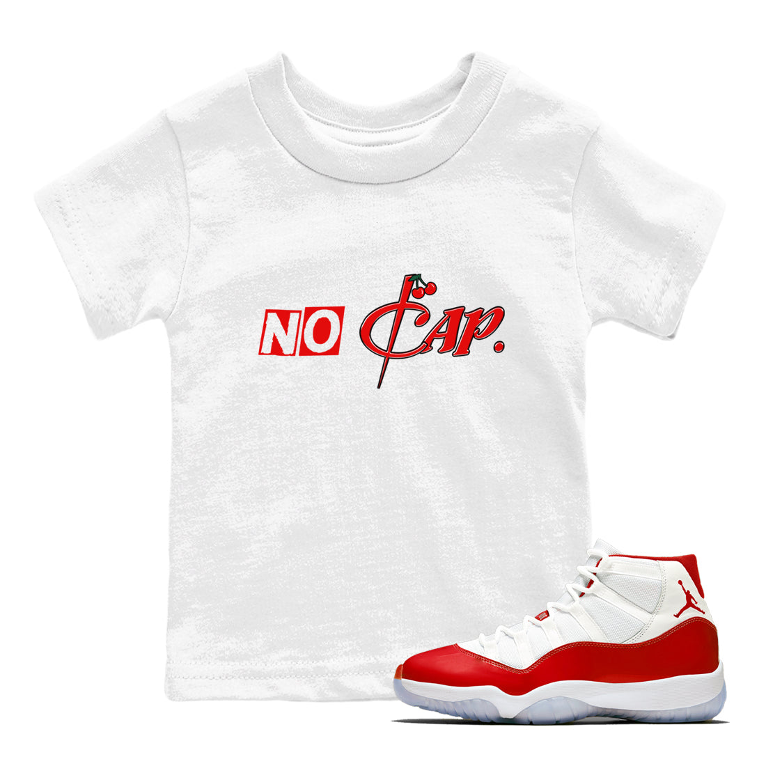 No Cap snkmatch Tees Kids - Air Jordan 11 Cherry
