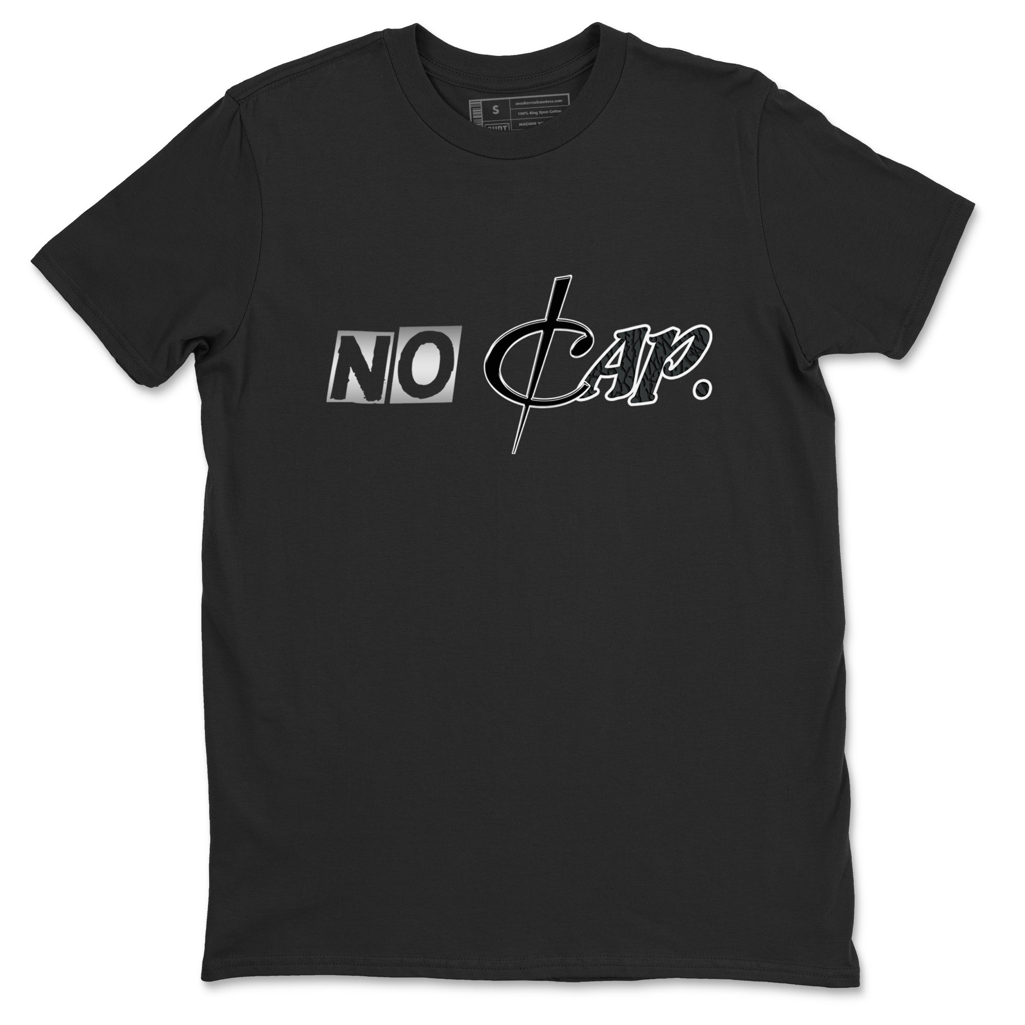 No Cap snkmatch Tees - Air Jordan 3 Black Cat