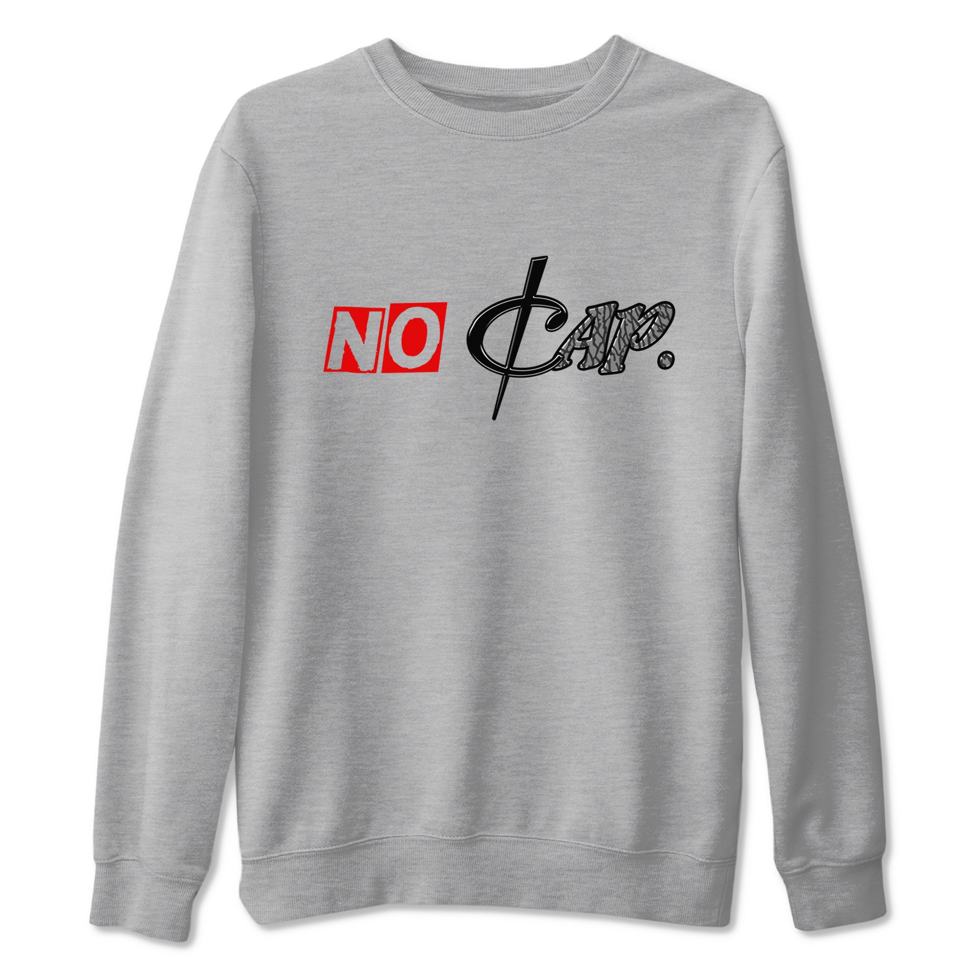 No Cap snkmatch Tees - Air Jordan 3 Black Cement