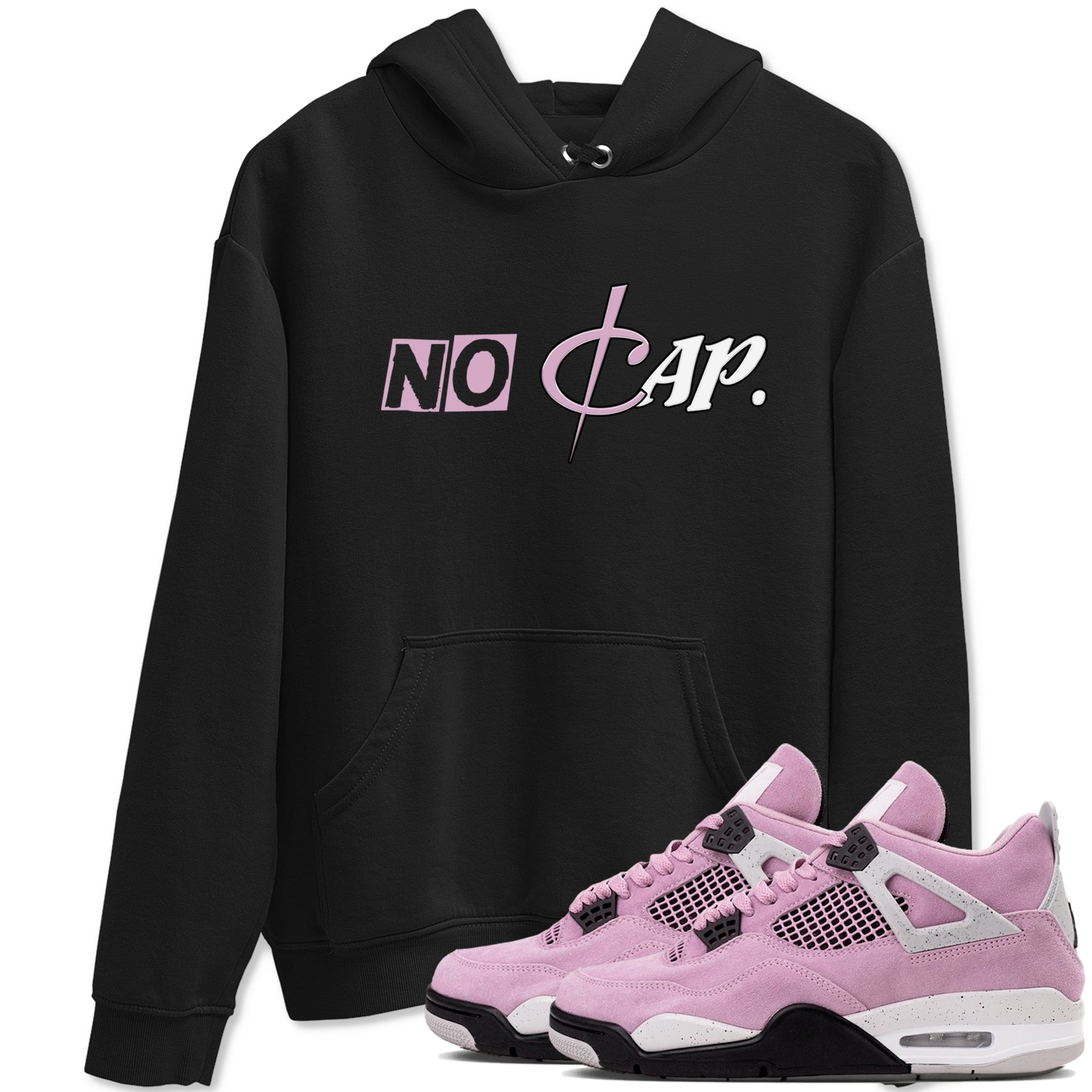 No Cap snkmatch Tees - Air Jordan 4 Orchid