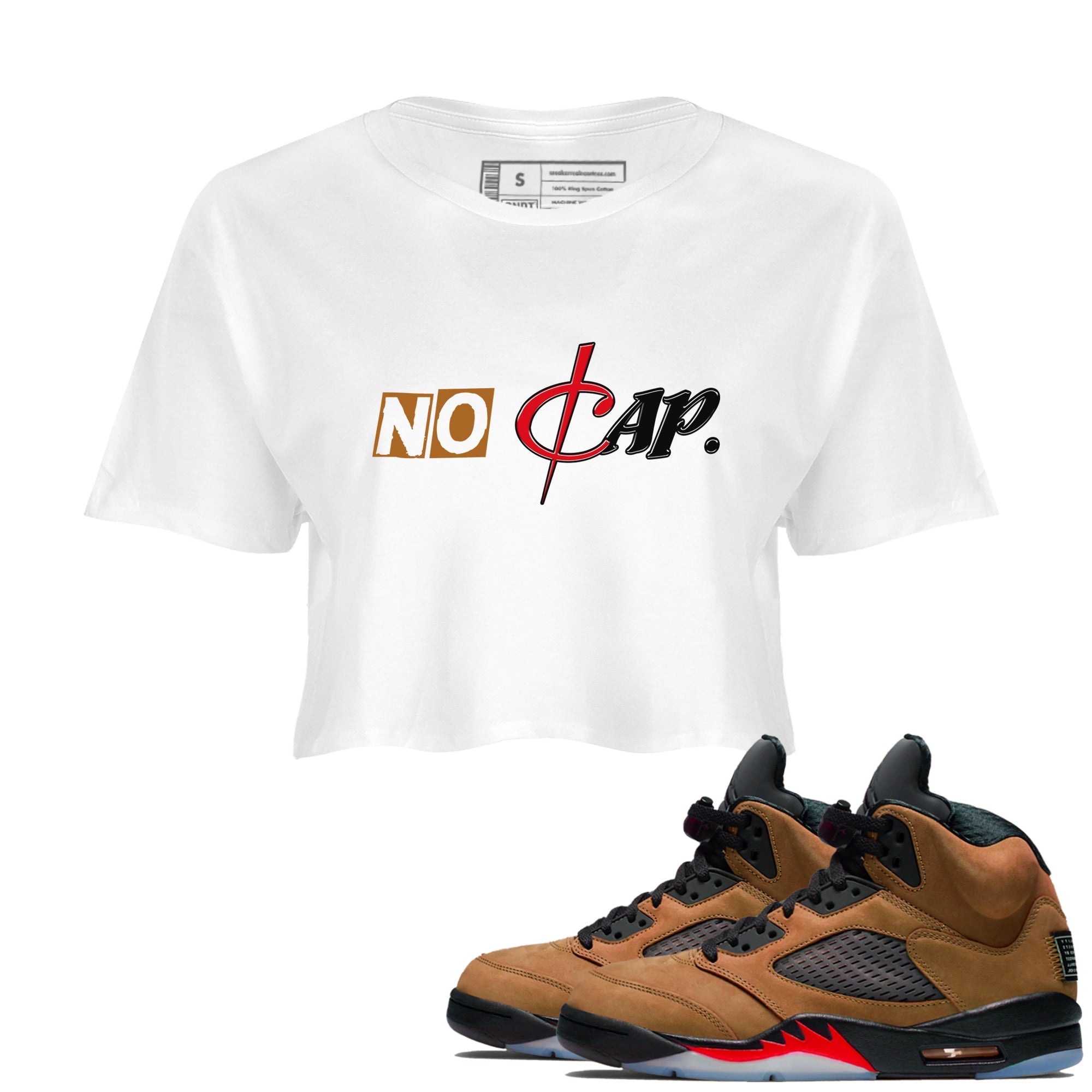 No Cap snkmatch Women's Top - Air Jordan 5 Archaeo Brown