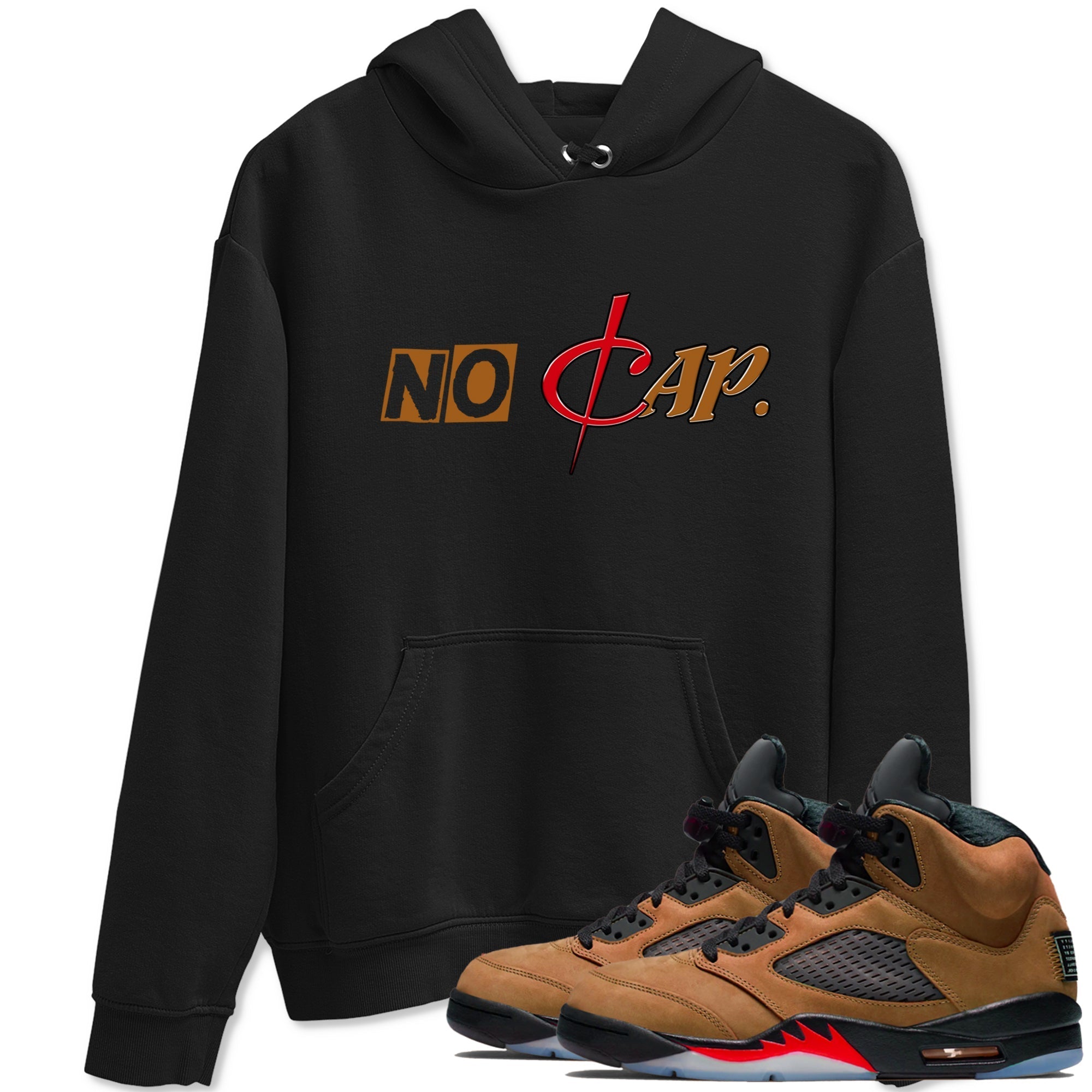 No Cap snkmatch Tees - Air Jordan 5 Archaeo Brown