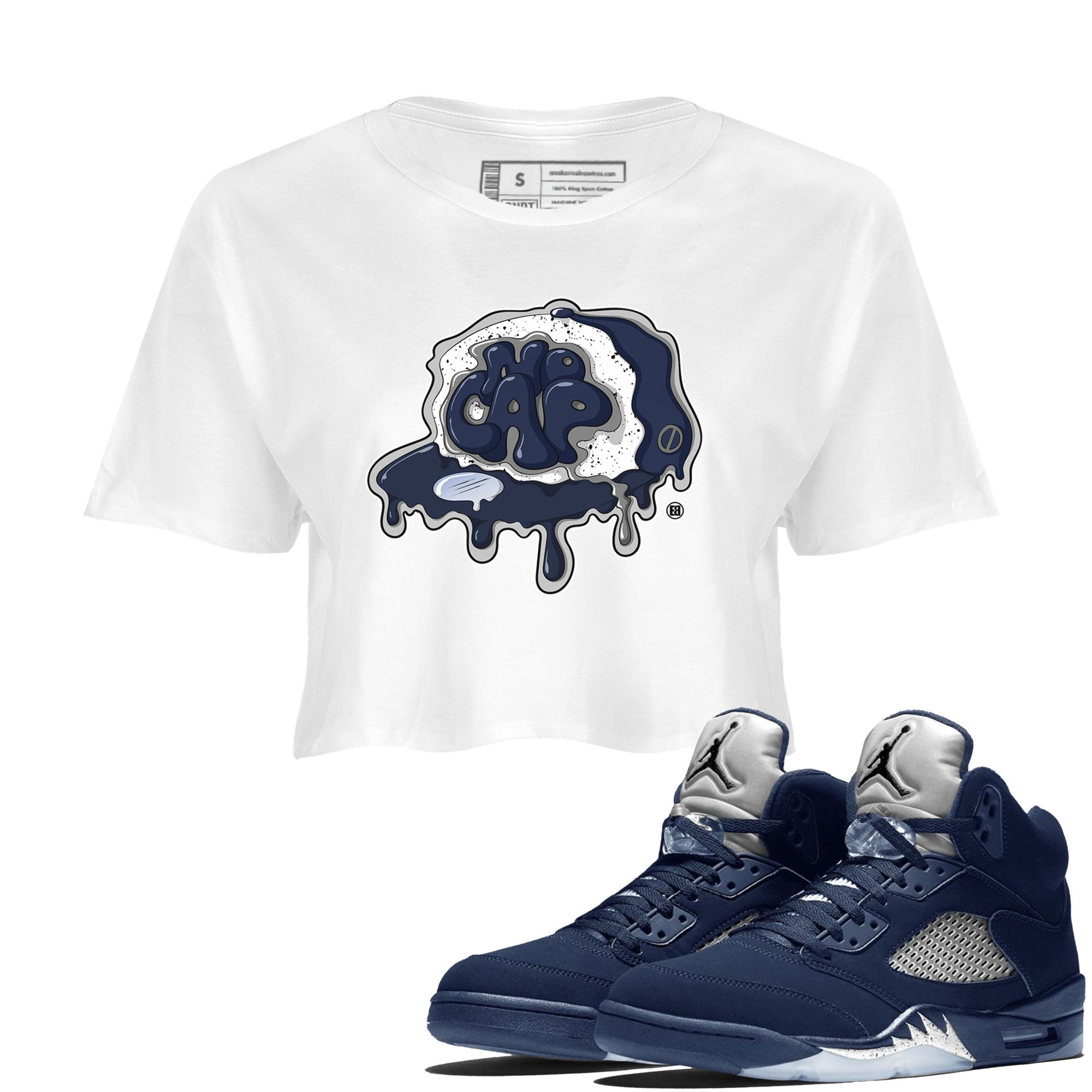 No Cap snkmatch Women's Top - Air Jordan 5 Georgetown