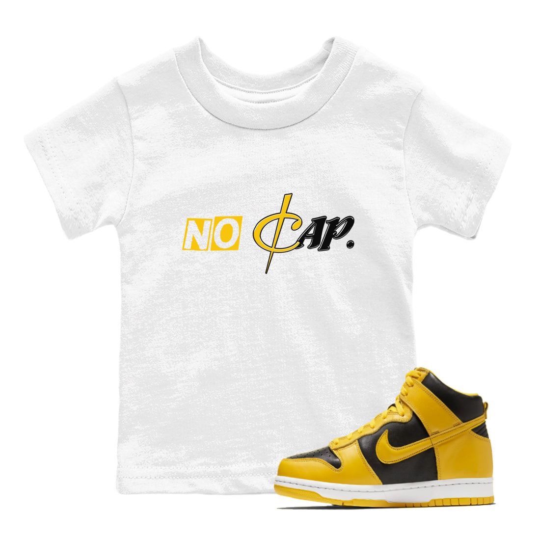 No Cap snkmatch Tees Kids - Dunk High Pollen