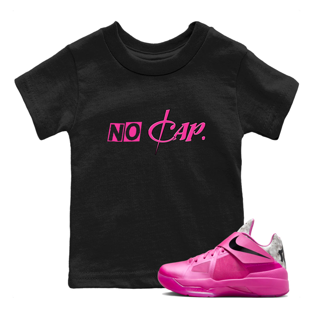 No Cap snkmatch Tees Kids - Nike KD 4 Aunt Pearl