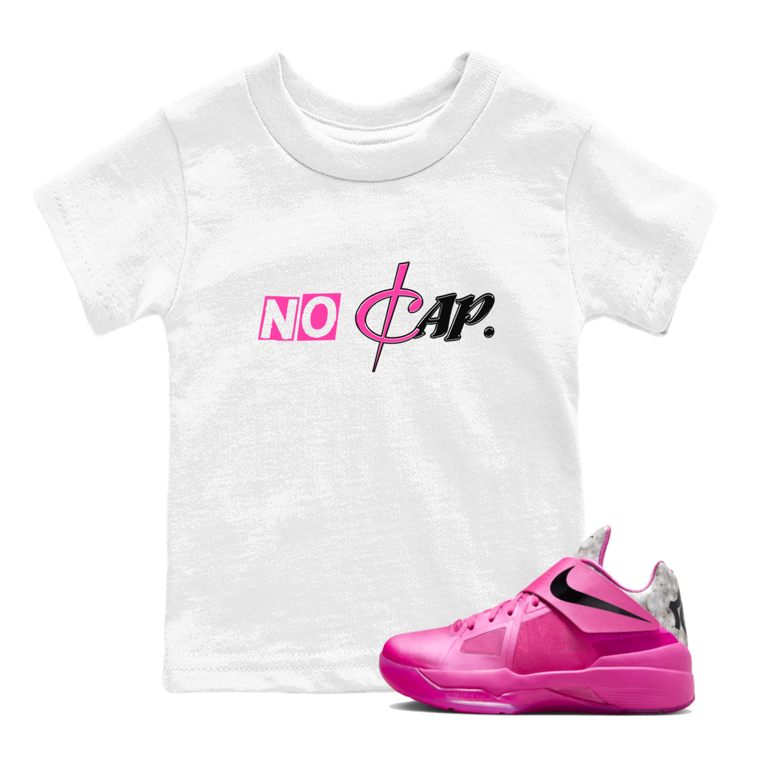 No Cap snkmatch Tees Kids - Nike KD 4 Aunt Pearl