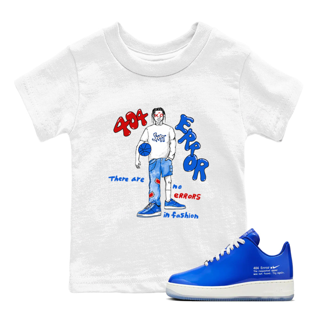 No Errors In Fashion snkmatch Tees Kids - Air Force 1 404 Error