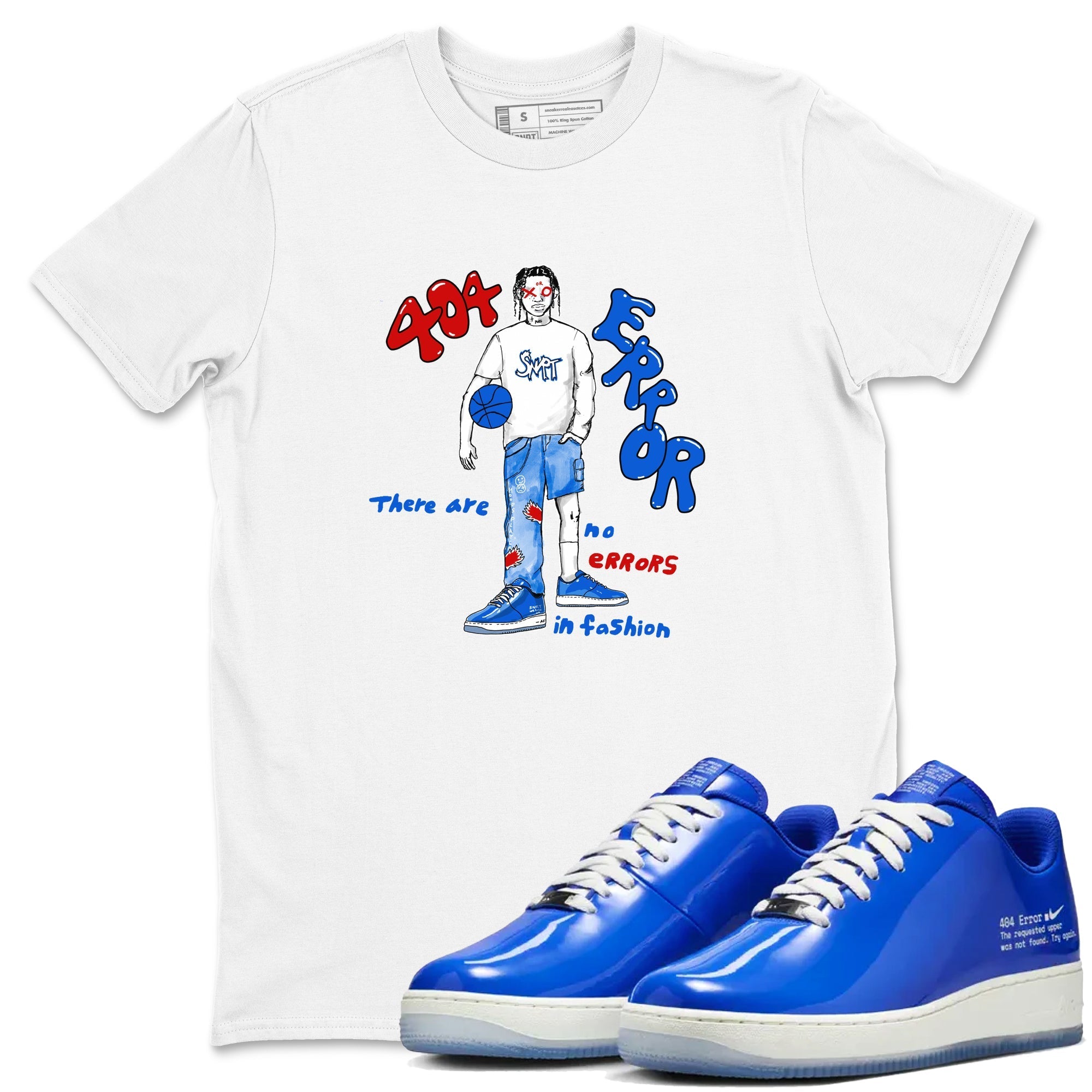 No Errors In Fashion snkmatch Tees - Air Force 1 404 Error