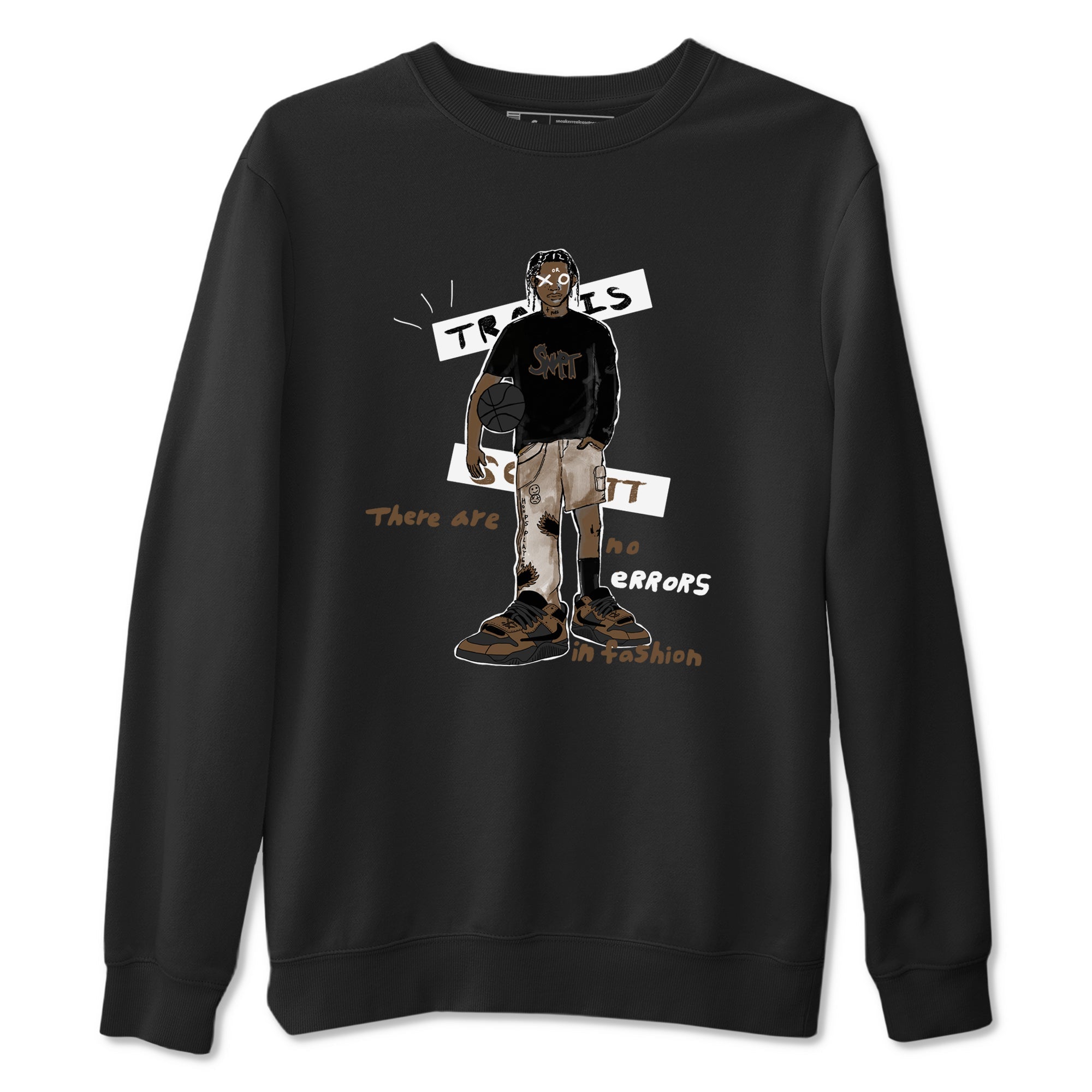 No Errors In Fashion snkmatch Tees - Jordan Jumpman Jack Travis Scott Dark Mocha