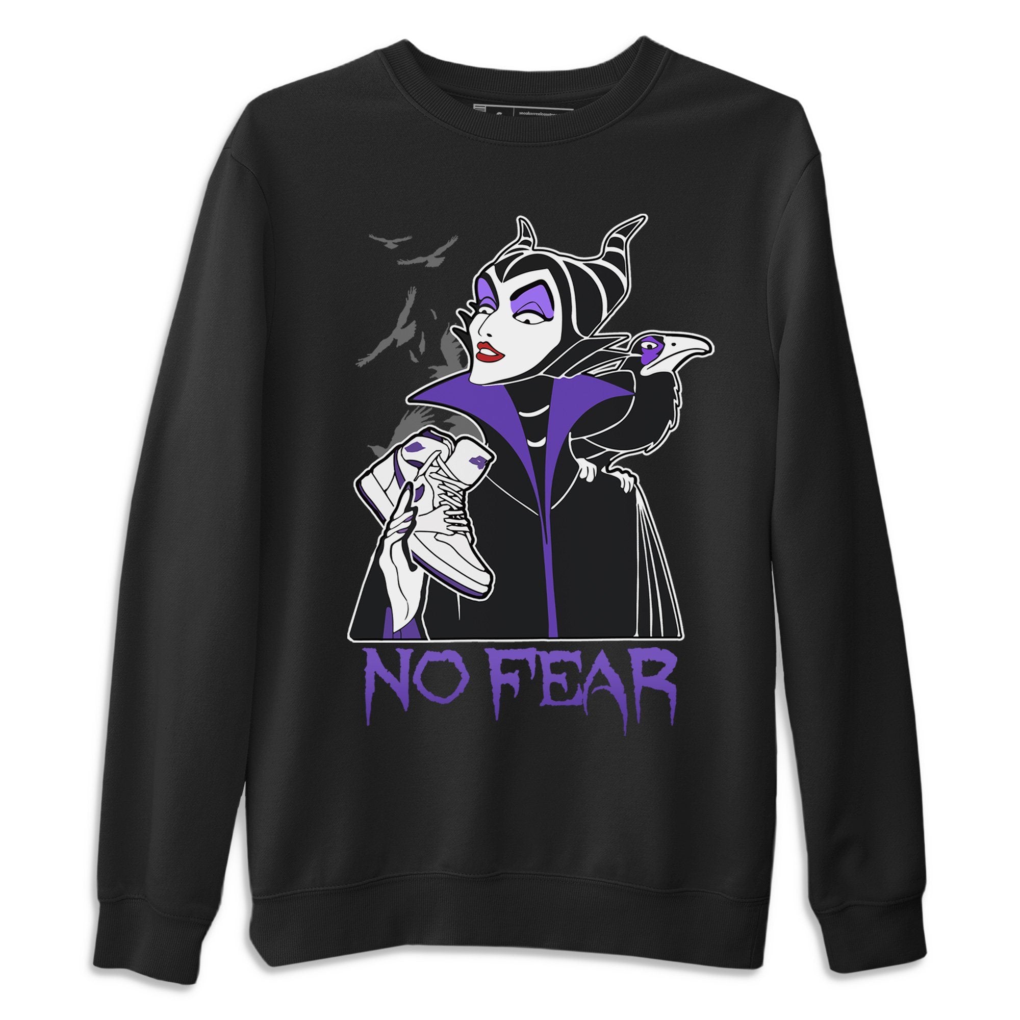 No Fear Unisex Tops - Air Jordan 1 WMNS Court Purple