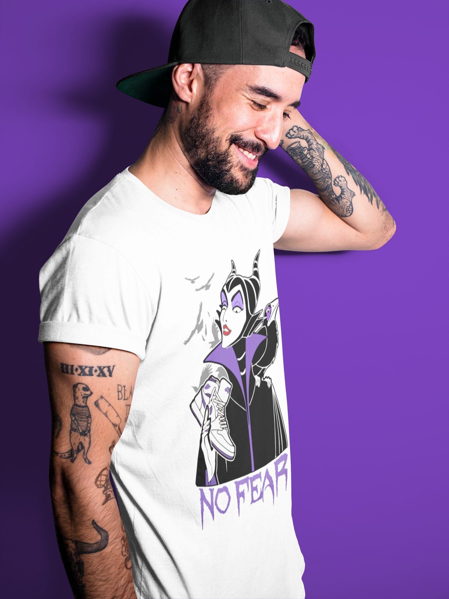 No Fear Unisex Tops - Air Jordan 1 WMNS Court Purple