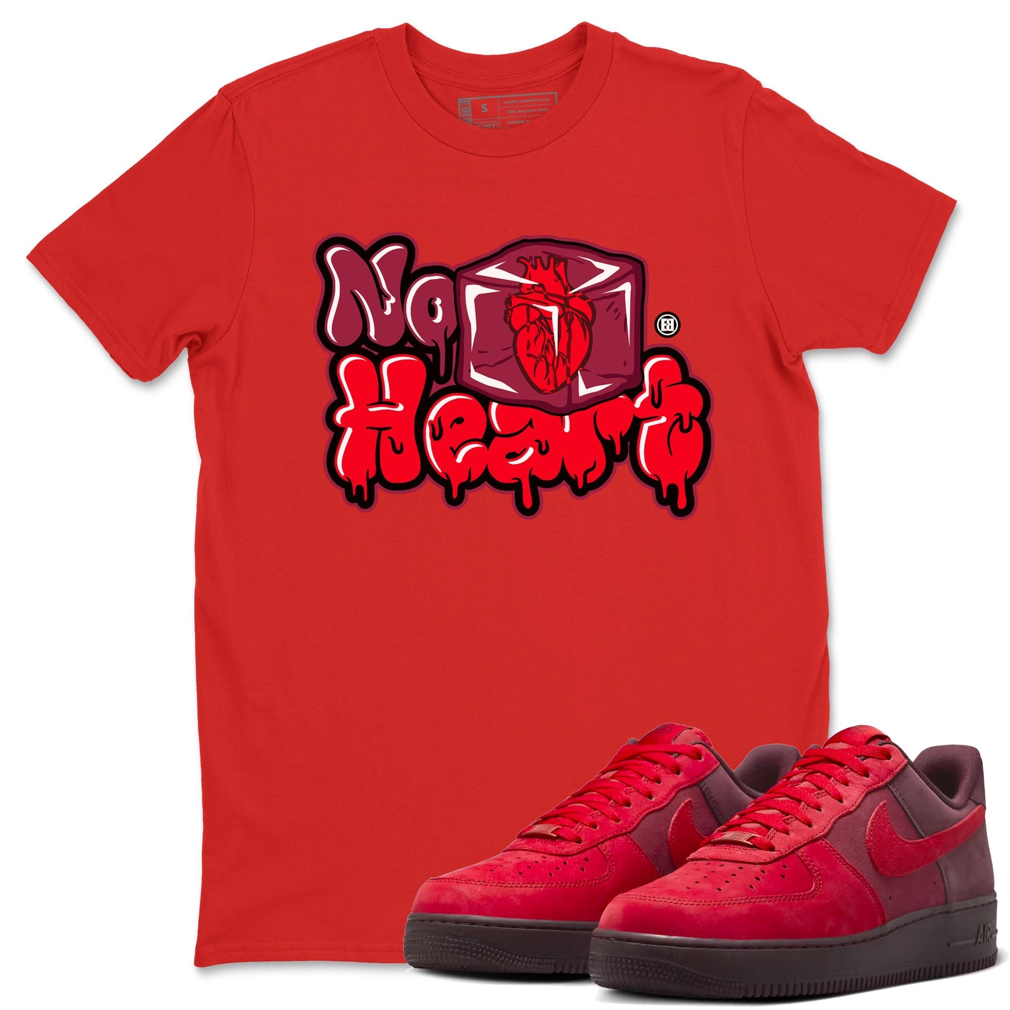 No Hearts snkmatch Tees - Air Force 1 Layers Of Love