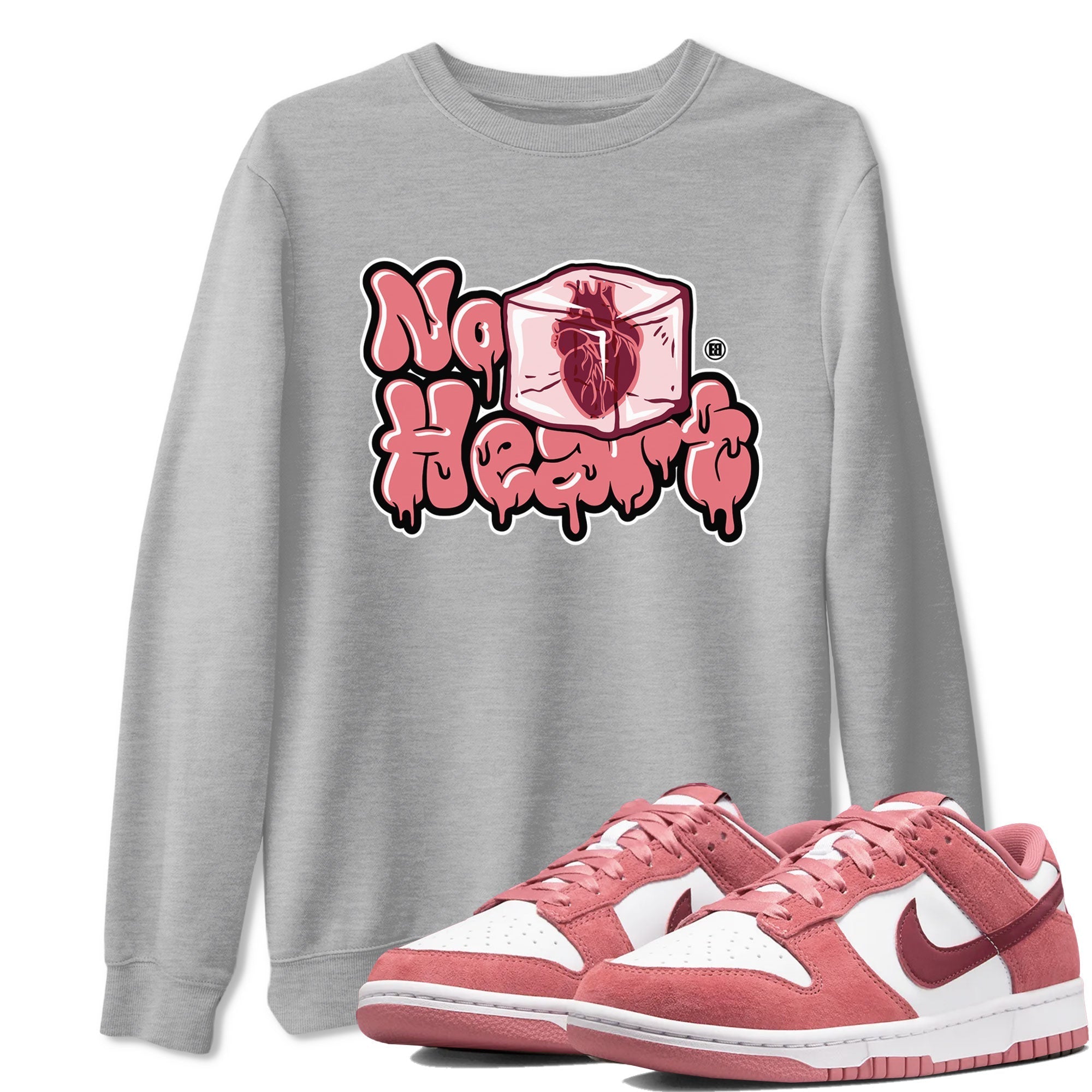 No Hearts snkmatch Tee - Dunk Valentines Day 2024