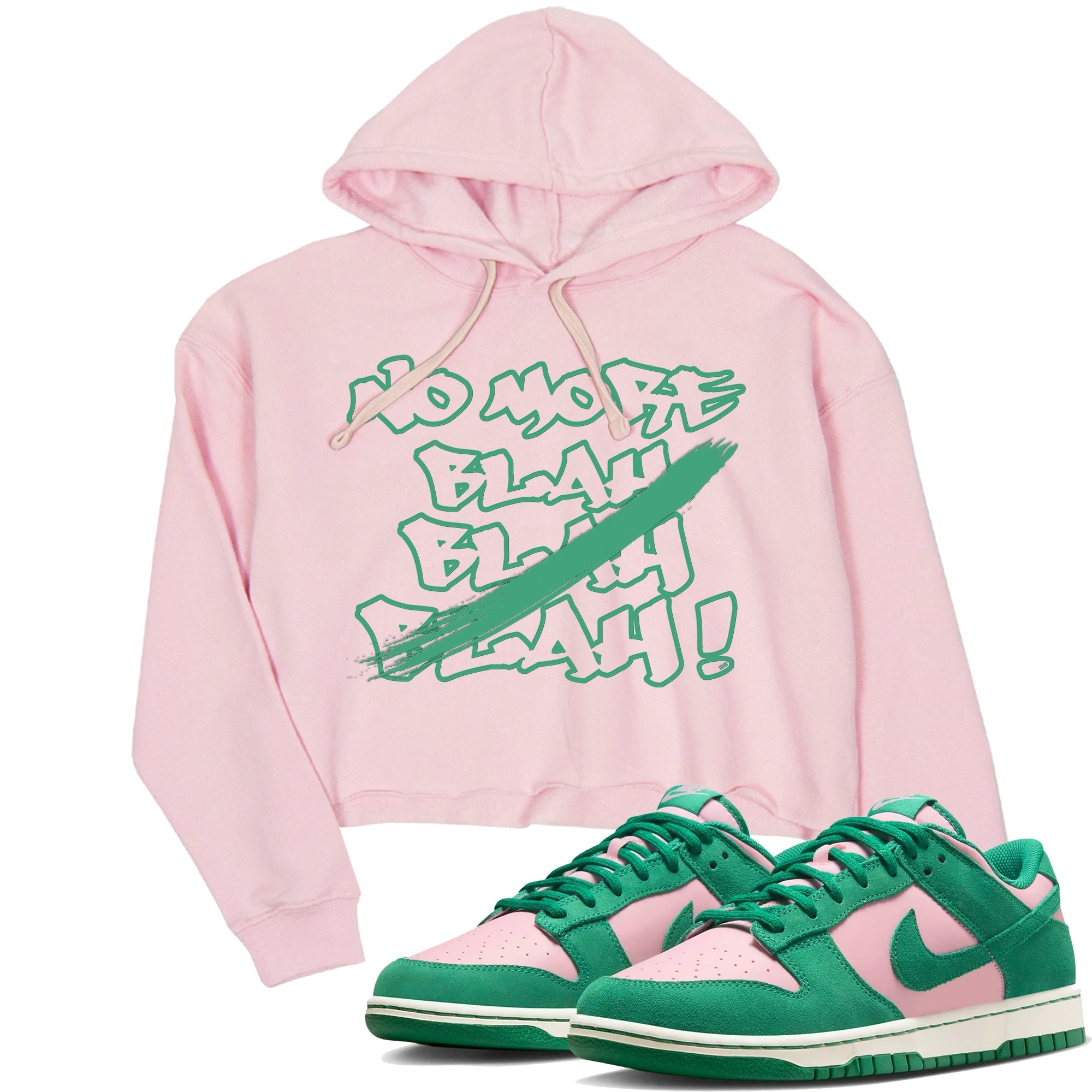 No More Blah snkmatch Women's Top - Dunk Medium Soft Pink Malachite
