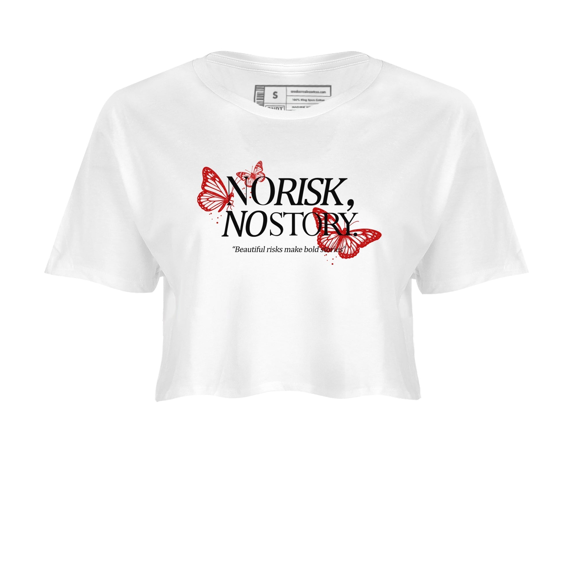 No Risk No Story snkmatch Women's Top - Air Jordan 11 Bred