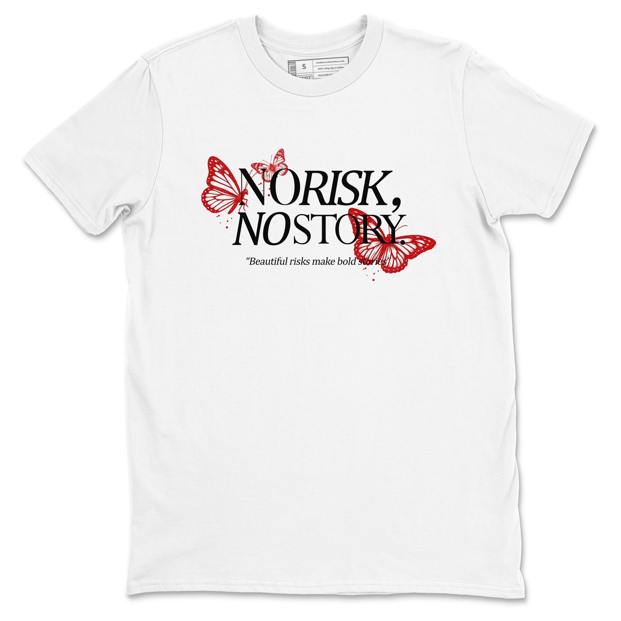 No Risk No Story snkmatch Tees - Air Jordan 11 Bred